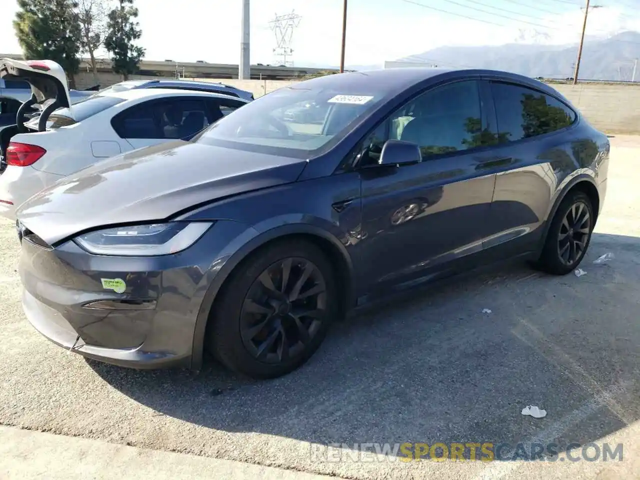 1 Photograph of a damaged car 7SAXCBE59PF370061 TESLA MODEL X 2023