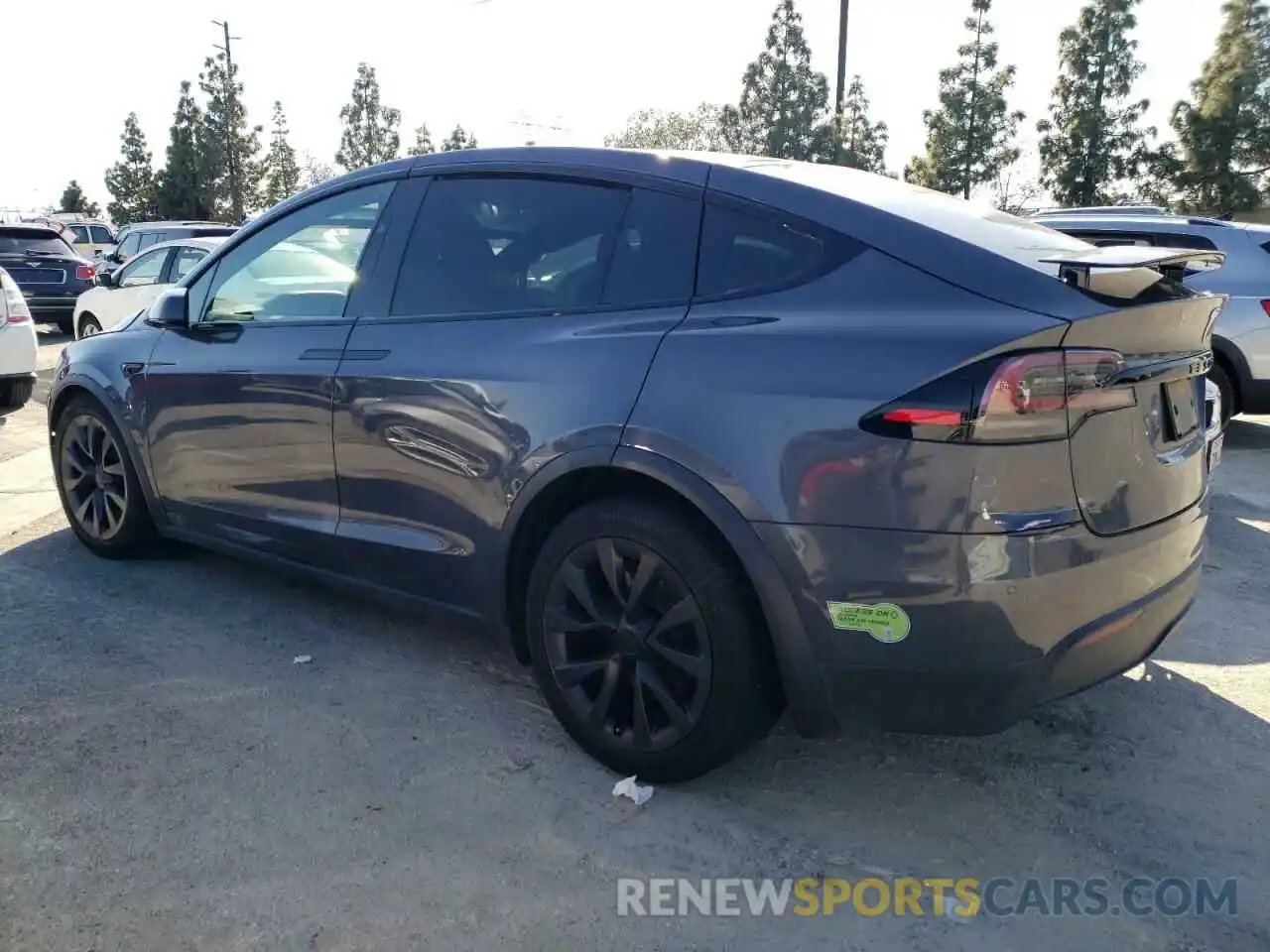 2 Photograph of a damaged car 7SAXCBE59PF370061 TESLA MODEL X 2023