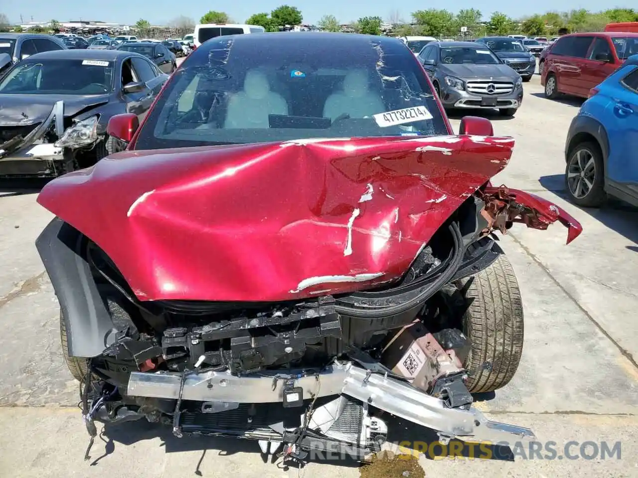 5 Photograph of a damaged car 7SAXCBE5XPF410521 TESLA MODEL X 2023