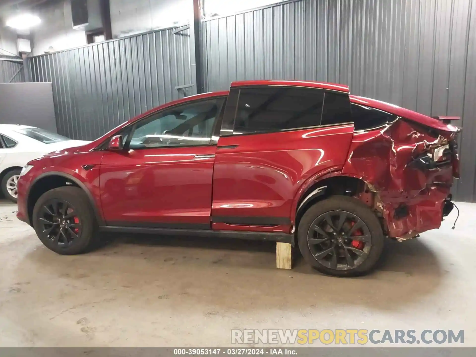 14 Photograph of a damaged car 7SAXCBE61PF401487 TESLA MODEL X 2023