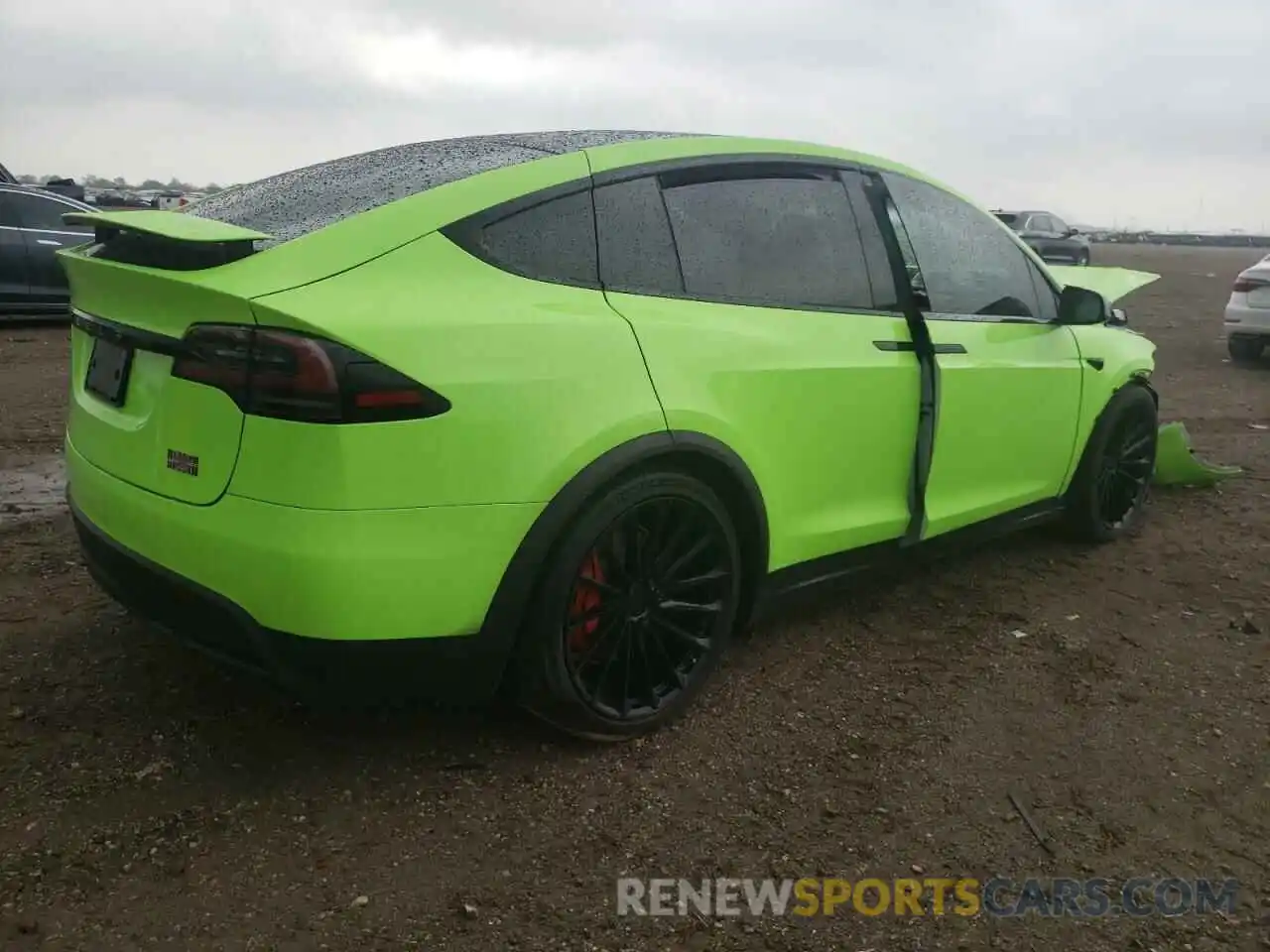 3 Фотография поврежденного автомобиля 7SAXCBE65PF401279 TESLA MODEL X 2023