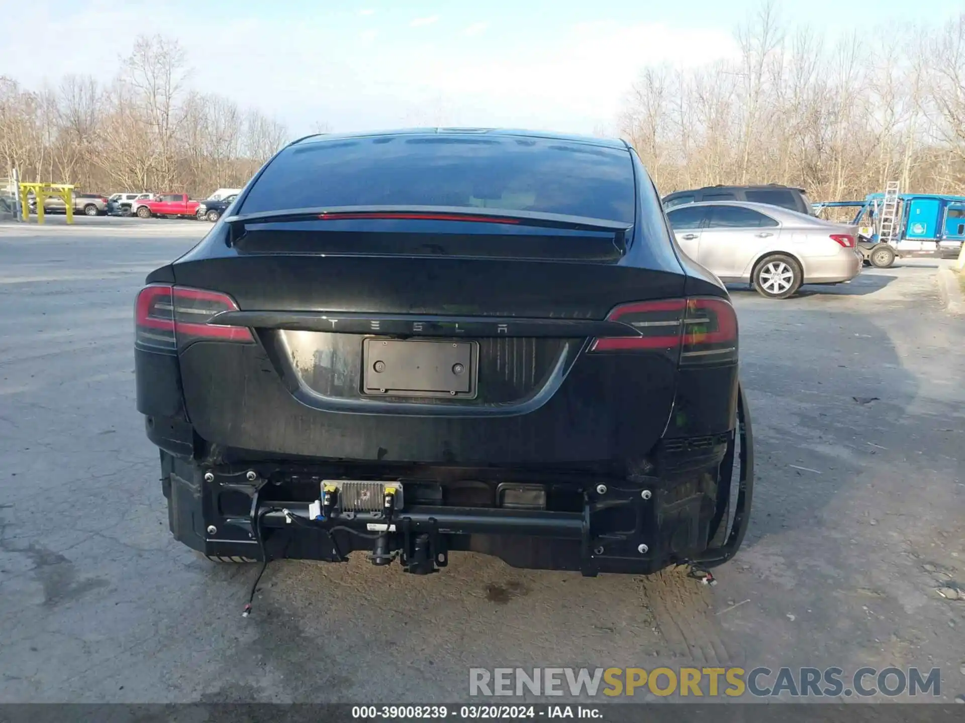 16 Photograph of a damaged car 7SAXCDE56PF422242 TESLA MODEL X 2023