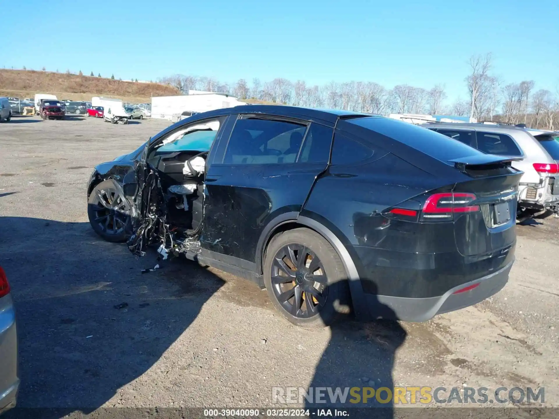 3 Photograph of a damaged car 7SAXCDE57PF408446 TESLA MODEL X 2023