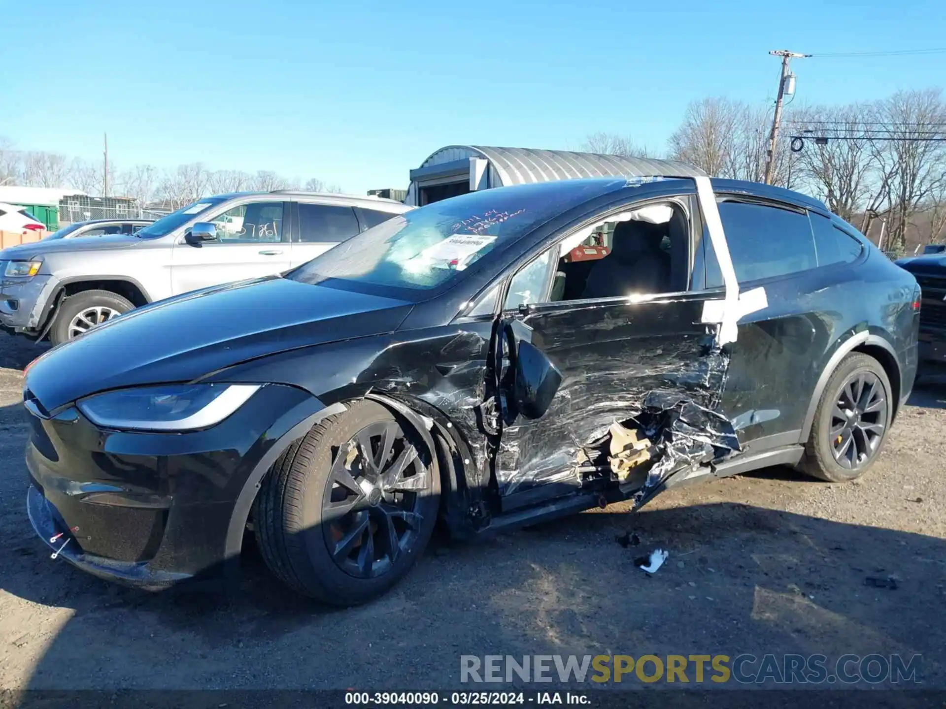 6 Photograph of a damaged car 7SAXCDE57PF408446 TESLA MODEL X 2023