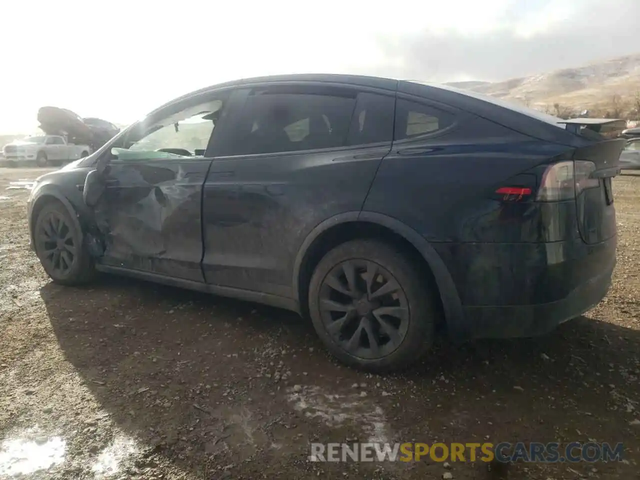 2 Photograph of a damaged car 7SAXCDE5XPF380545 TESLA MODEL X 2023