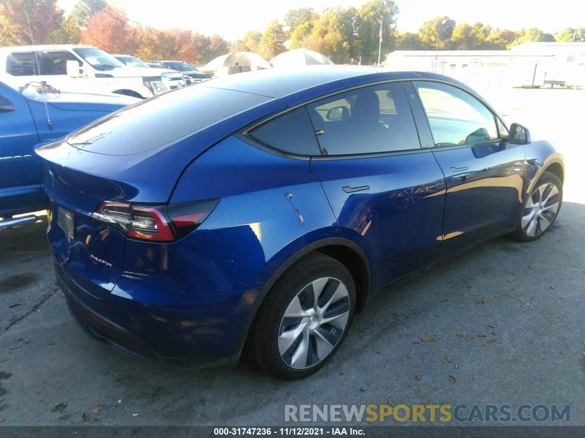 4 Photograph of a damaged car 5YJYGDEE0LF006638 TESLA MODEL Y 2020