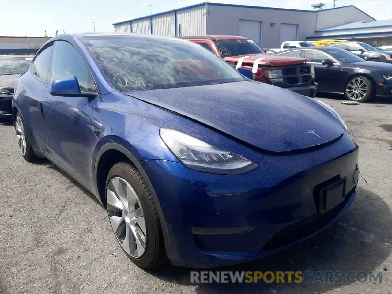 1 Фотография поврежденного автомобиля 5YJYGDEE0LF009295 TESLA MODEL Y 2020