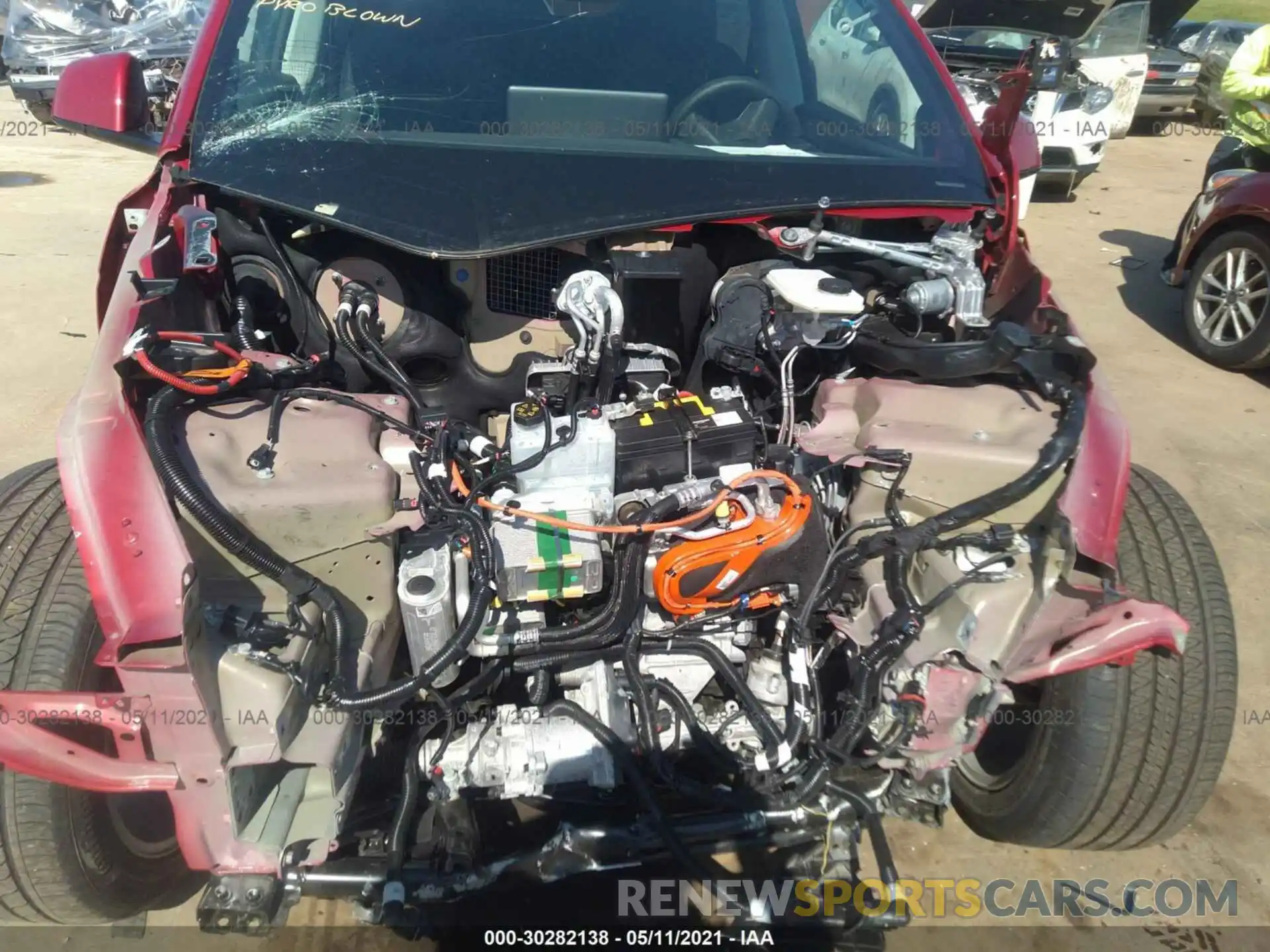 10 Photograph of a damaged car 5YJYGDEE0LF025934 TESLA MODEL Y 2020