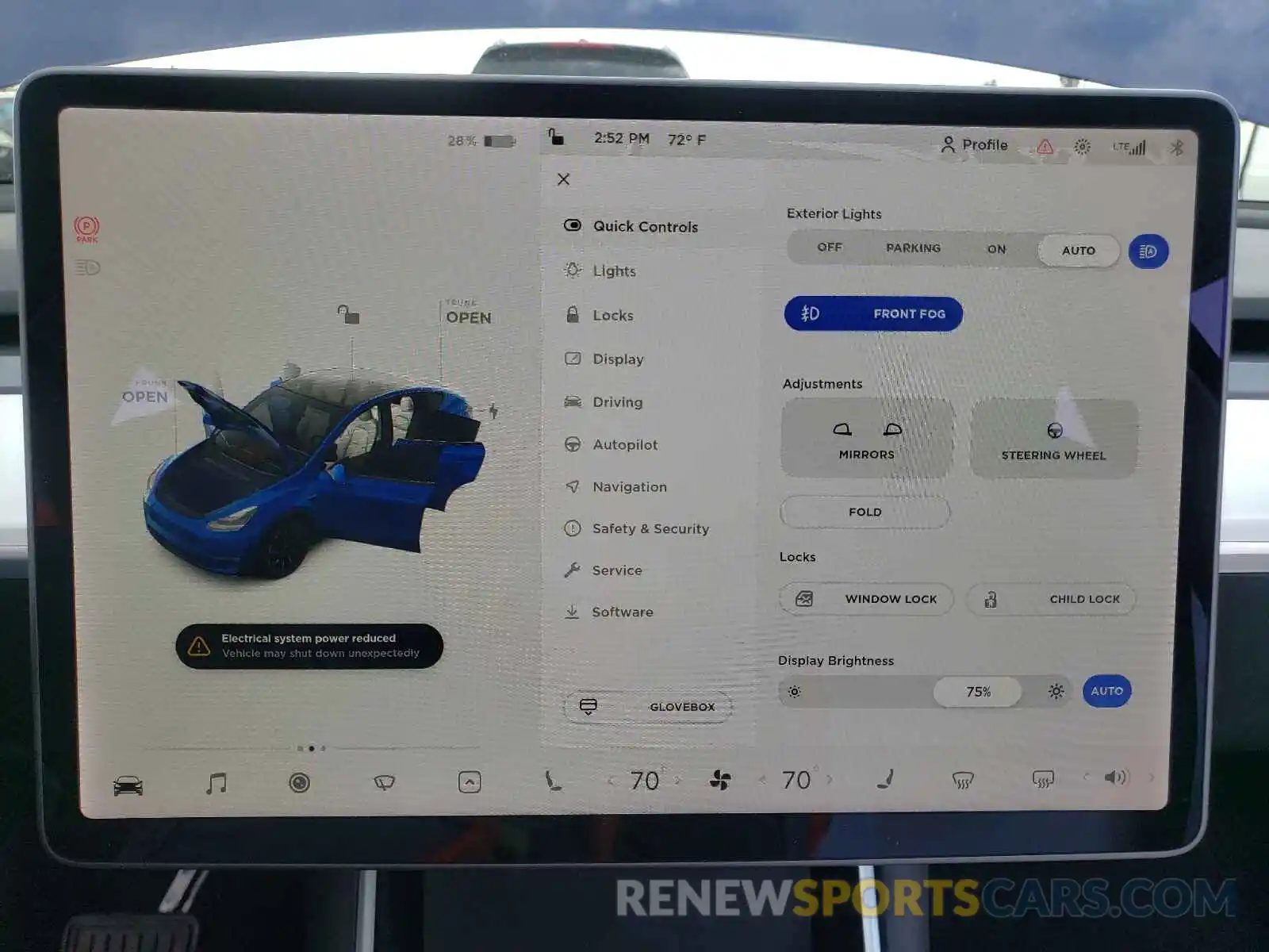 9 Photograph of a damaged car 5YJYGDEE0LF034228 TESLA MODEL Y 2020