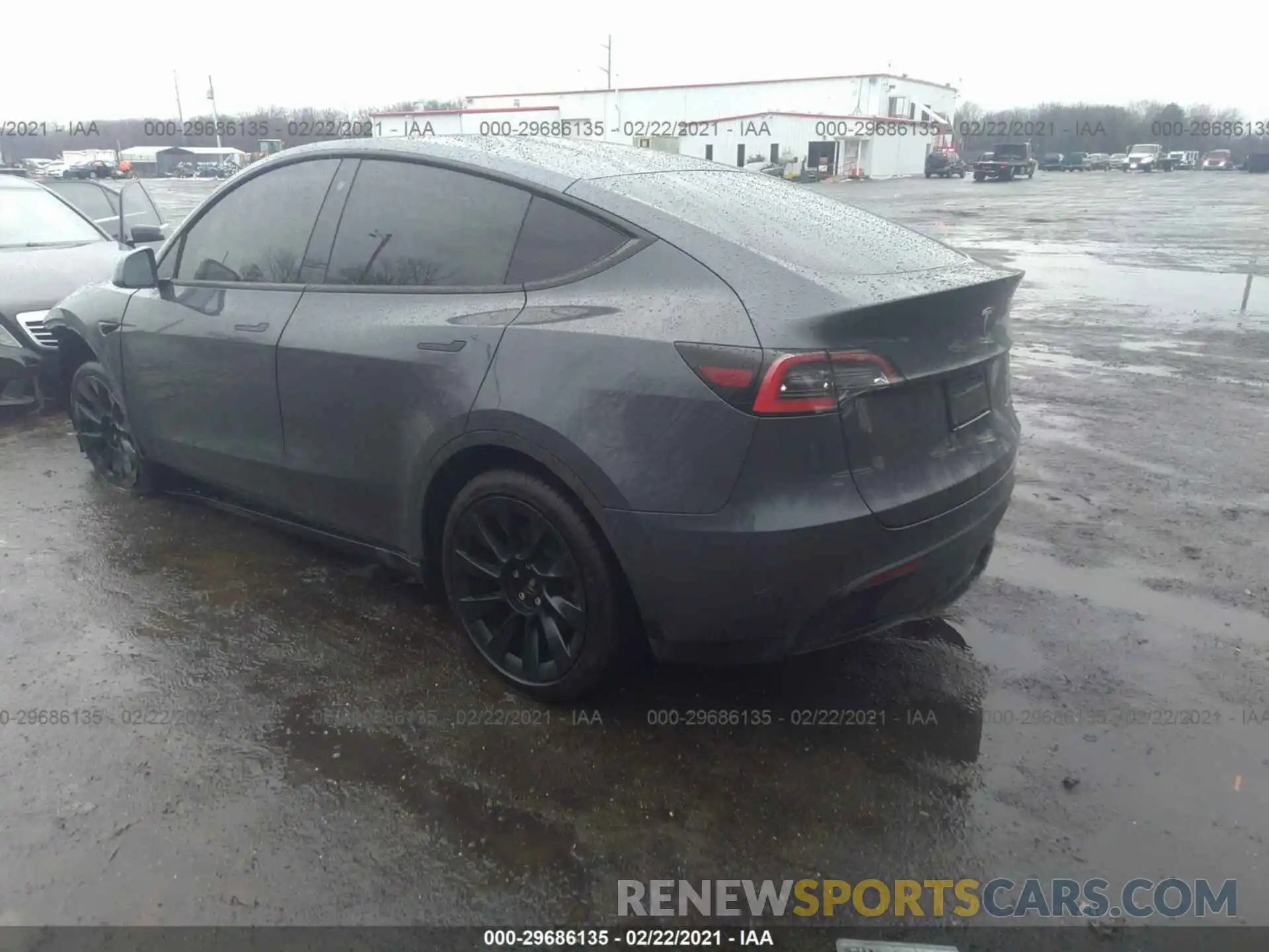 3 Photograph of a damaged car 5YJYGDEE0LF038098 TESLA MODEL Y 2020