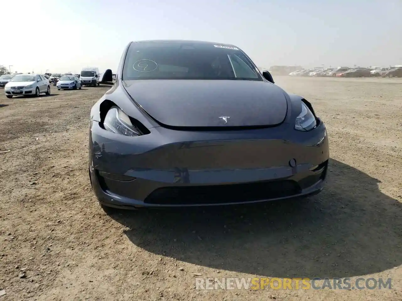 9 Photograph of a damaged car 5YJYGDEE0LF050512 TESLA MODEL Y 2020