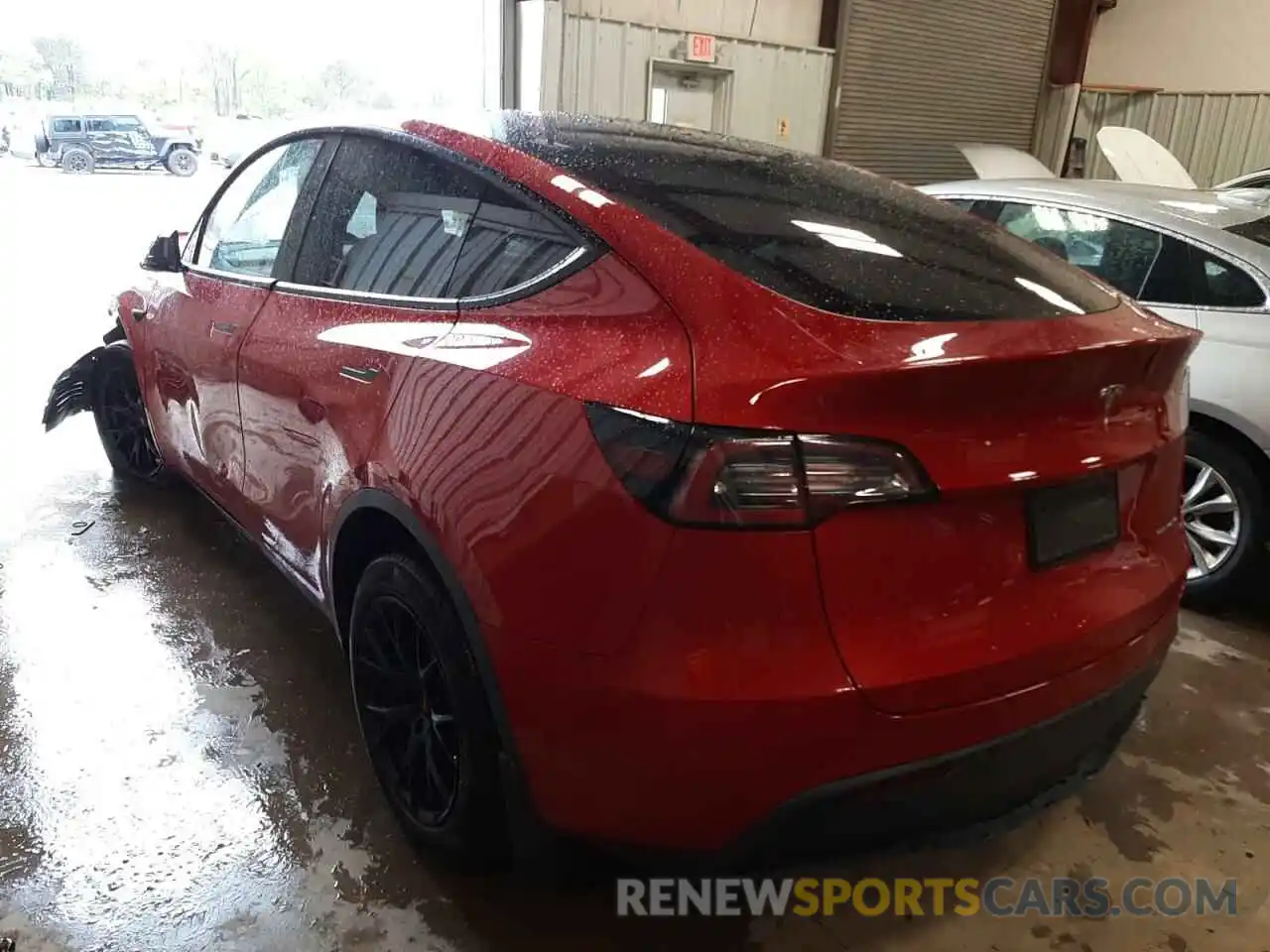 3 Фотография поврежденного автомобиля 5YJYGDEE1LF006146 TESLA MODEL Y 2020