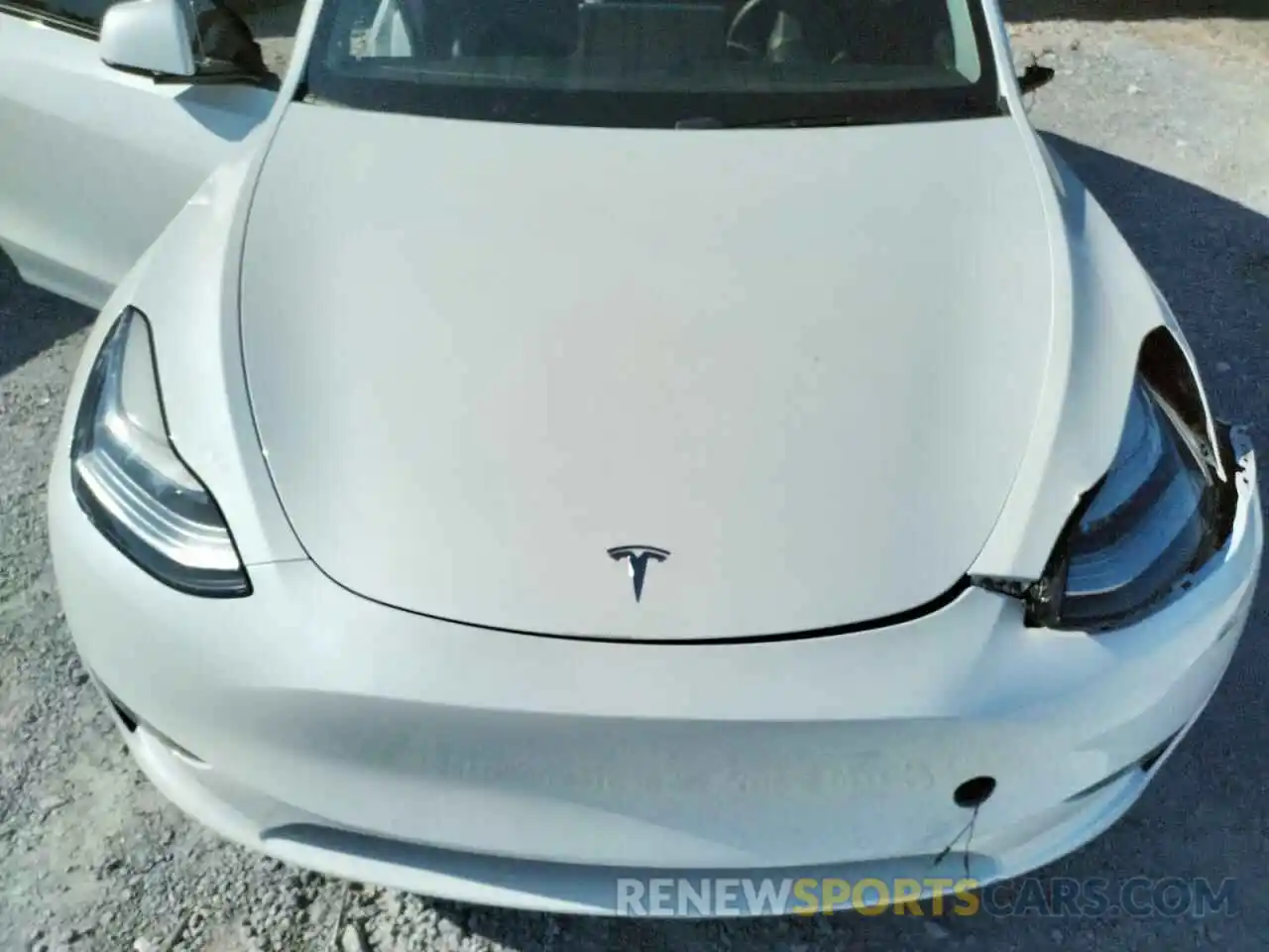 7 Photograph of a damaged car 5YJYGDEE1LF008351 TESLA MODEL Y 2020