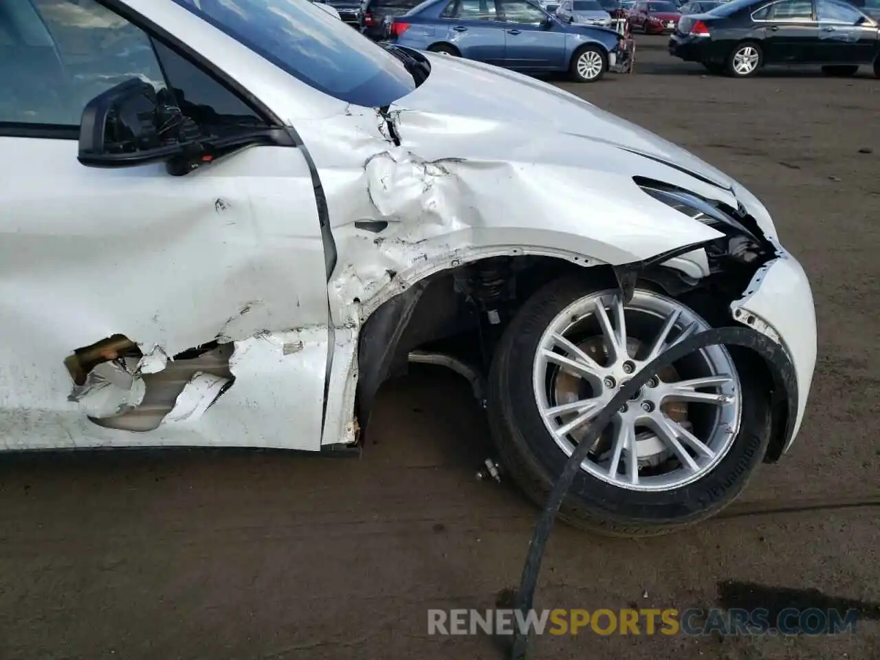 9 Photograph of a damaged car 5YJYGDEE1LF009354 TESLA MODEL Y 2020