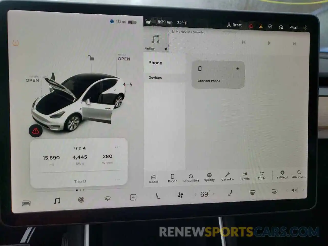 8 Photograph of a damaged car 5YJYGDEE1LF009645 TESLA MODEL Y 2020