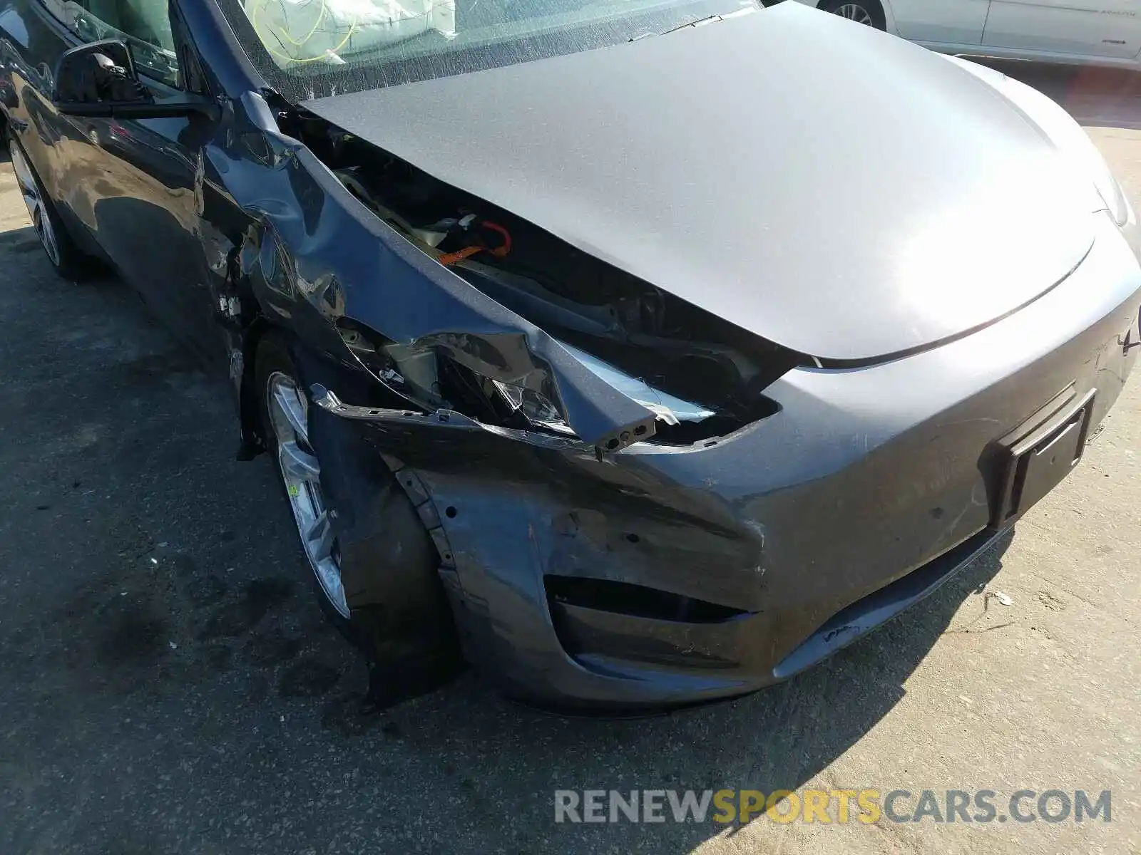 9 Photograph of a damaged car 5YJYGDEE1LF013372 TESLA MODEL Y 2020