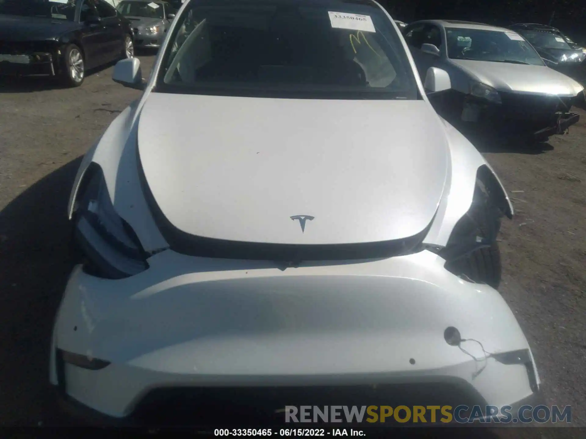 6 Фотография поврежденного автомобиля 5YJYGDEE1LF034061 TESLA MODEL Y 2020