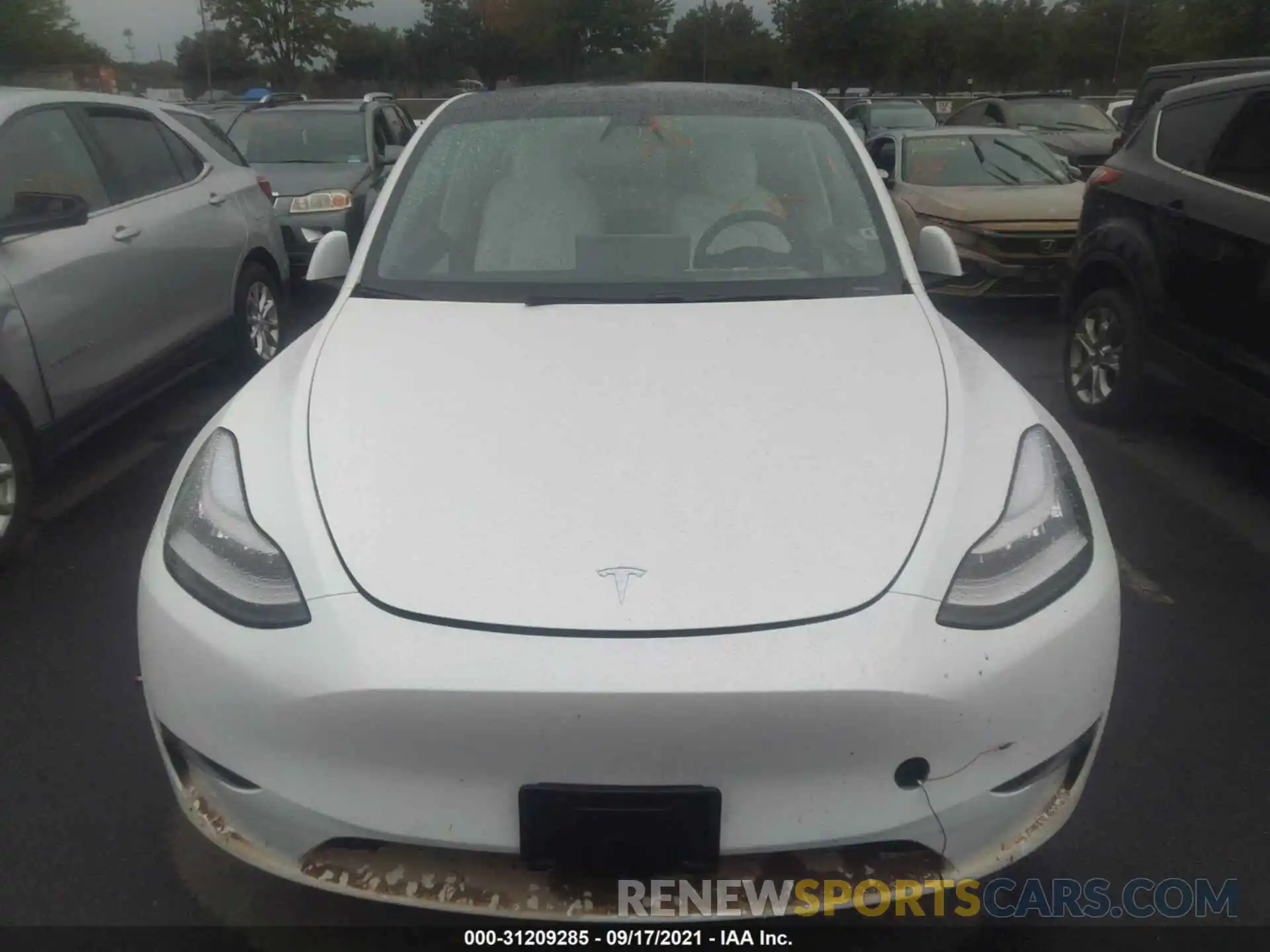 6 Photograph of a damaged car 5YJYGDEE1LF041463 TESLA MODEL Y 2020