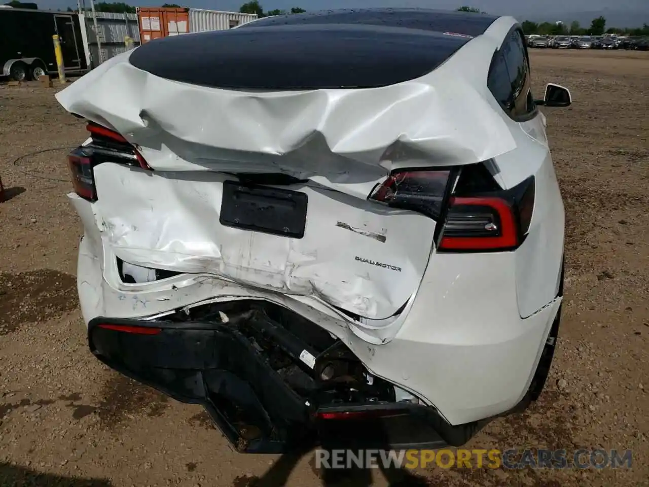 9 Photograph of a damaged car 5YJYGDEE1LF042080 TESLA MODEL Y 2020