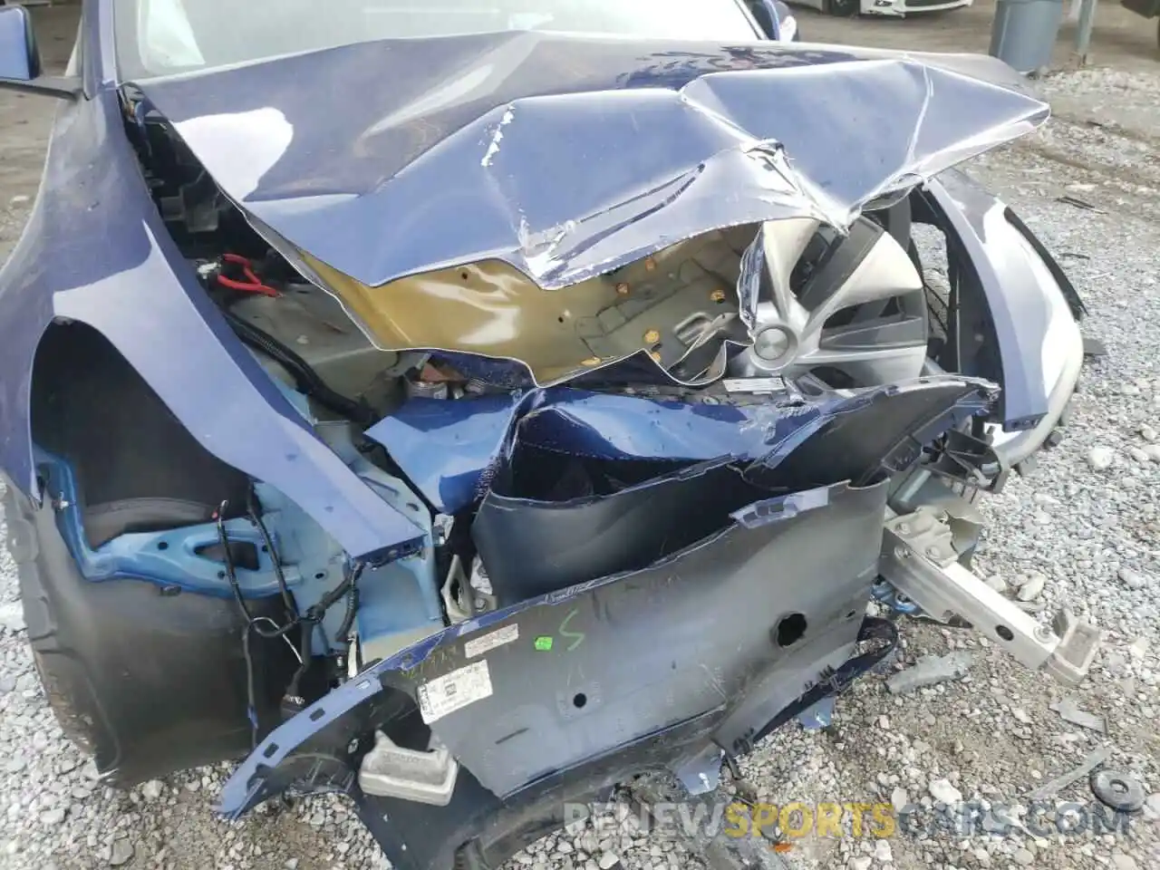 9 Photograph of a damaged car 5YJYGDEE1LF044332 TESLA MODEL Y 2020