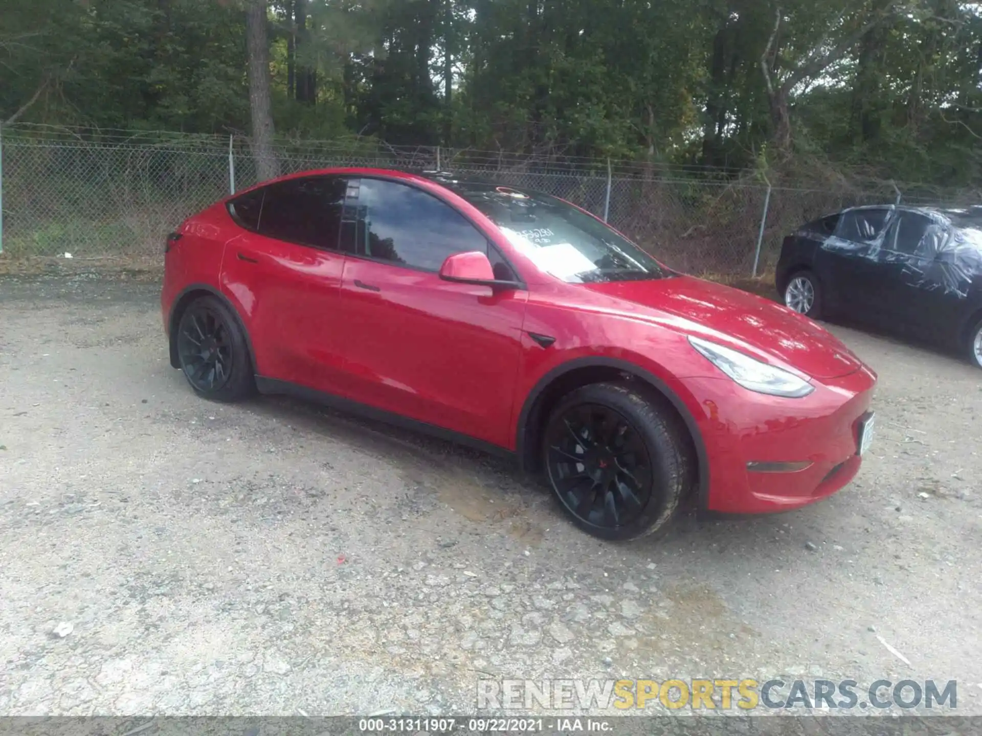 1 Photograph of a damaged car 5YJYGDEE2LF008262 TESLA MODEL Y 2020