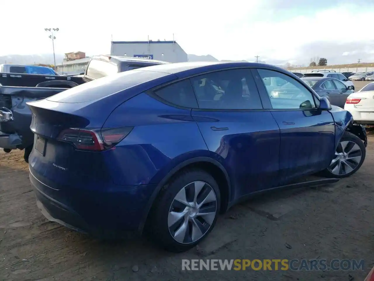 3 Фотография поврежденного автомобиля 5YJYGDEE2LF010254 TESLA MODEL Y 2020