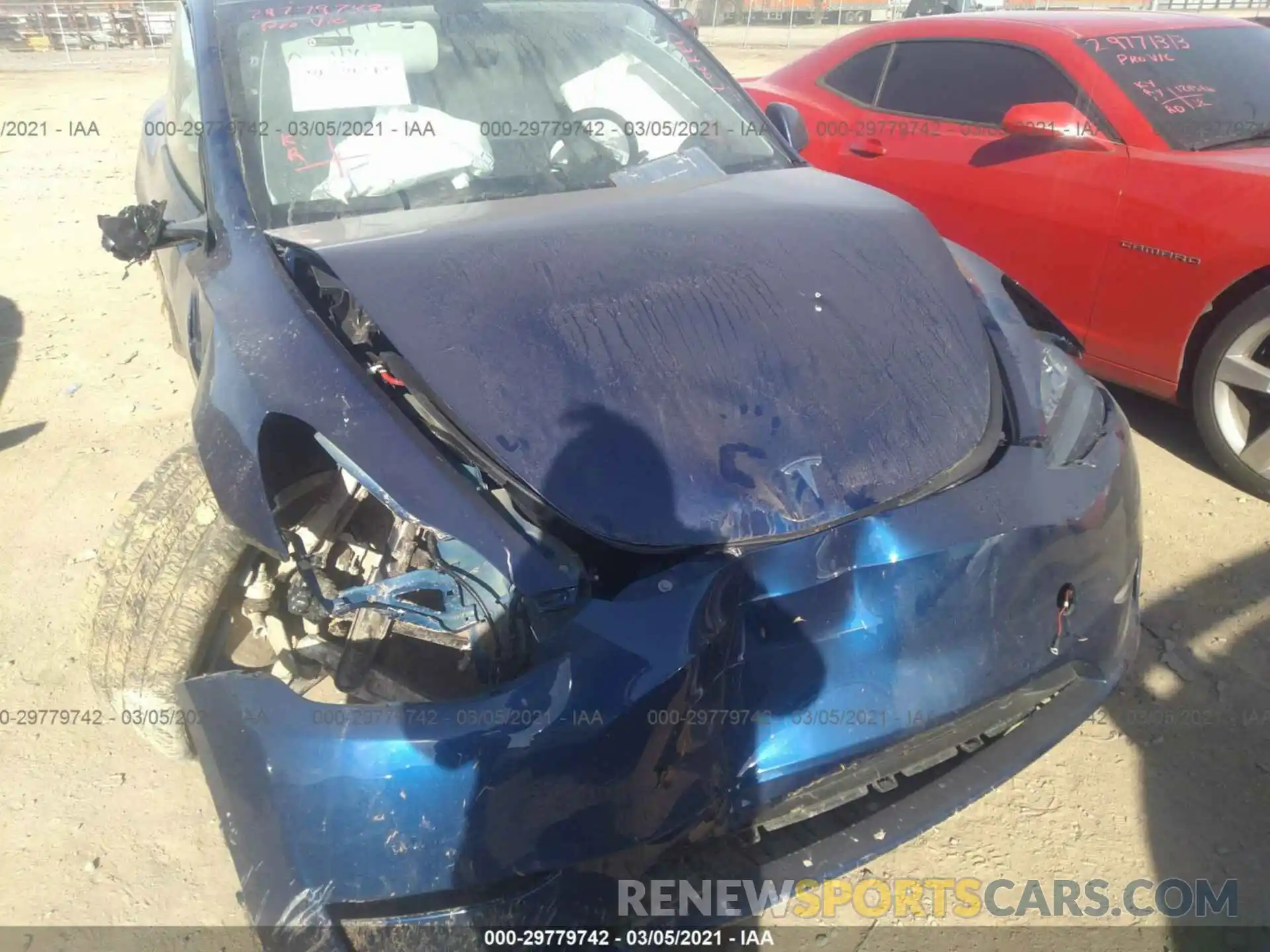 6 Photograph of a damaged car 5YJYGDEE2LF021268 TESLA MODEL Y 2020