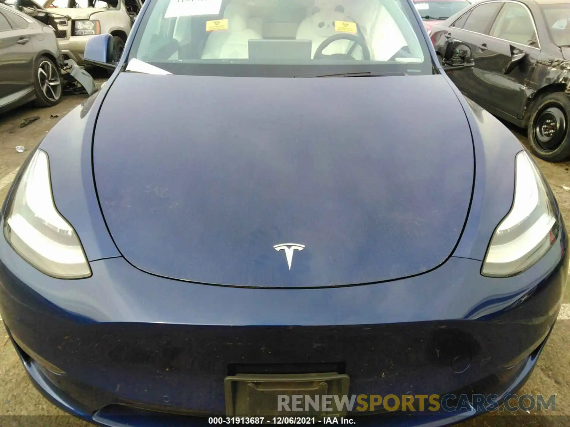 10 Фотография поврежденного автомобиля 5YJYGDEE2LF023750 TESLA MODEL Y 2020