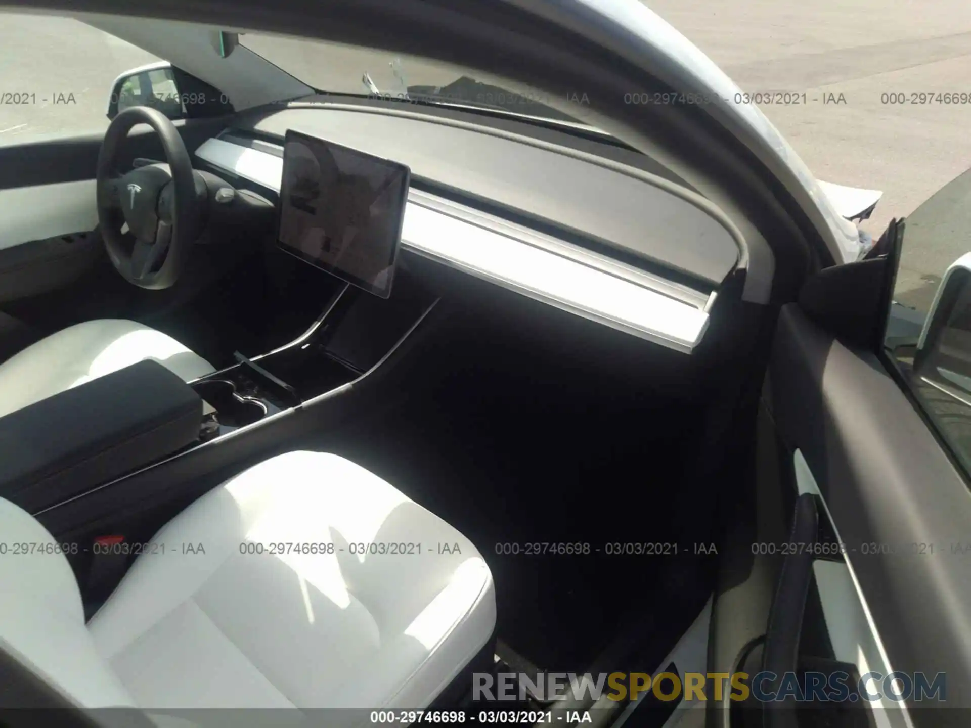 5 Photograph of a damaged car 5YJYGDEE2LF027393 TESLA MODEL Y 2020