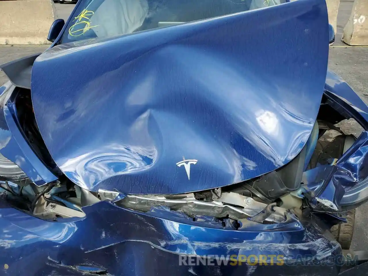 7 Photograph of a damaged car 5YJYGDEE2LF030682 TESLA MODEL Y 2020