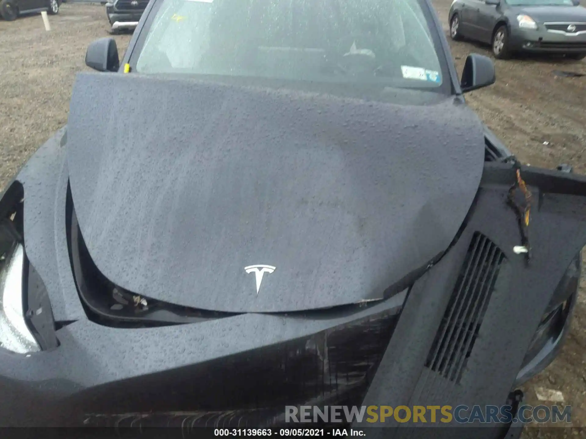 10 Photograph of a damaged car 5YJYGDEE2LF045621 TESLA MODEL Y 2020