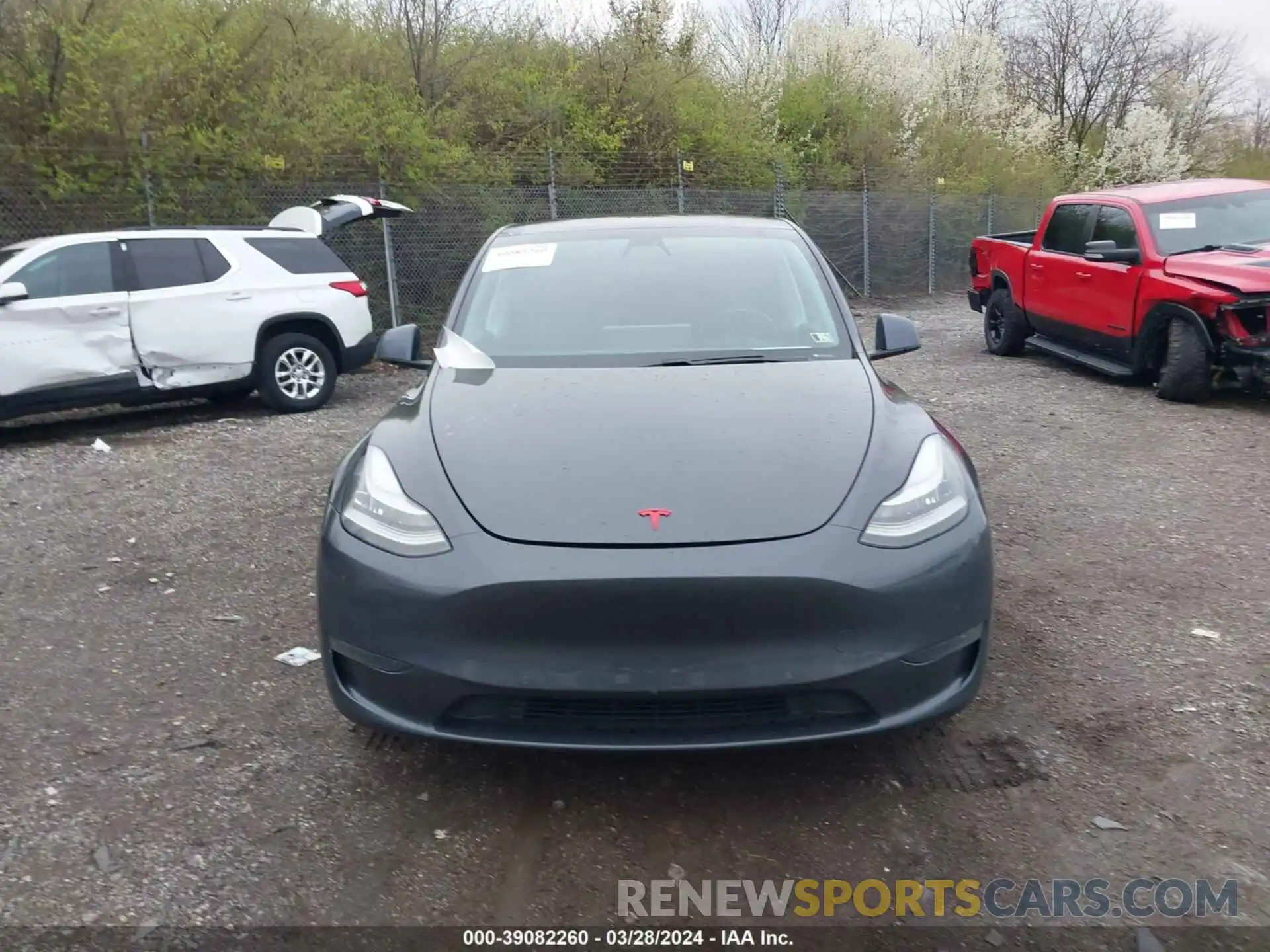 13 Photograph of a damaged car 5YJYGDEE2LF045859 TESLA MODEL Y 2020