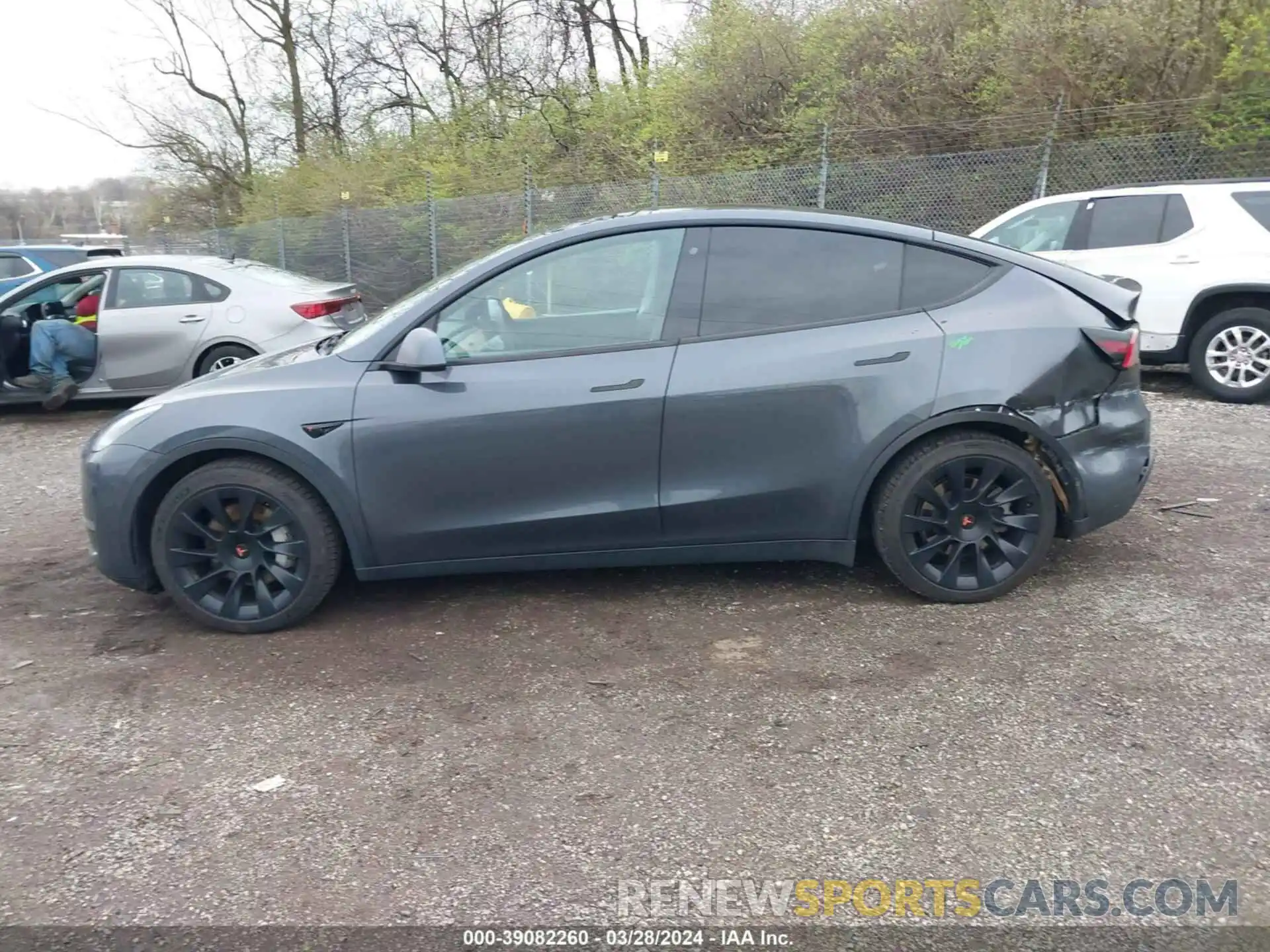 15 Photograph of a damaged car 5YJYGDEE2LF045859 TESLA MODEL Y 2020