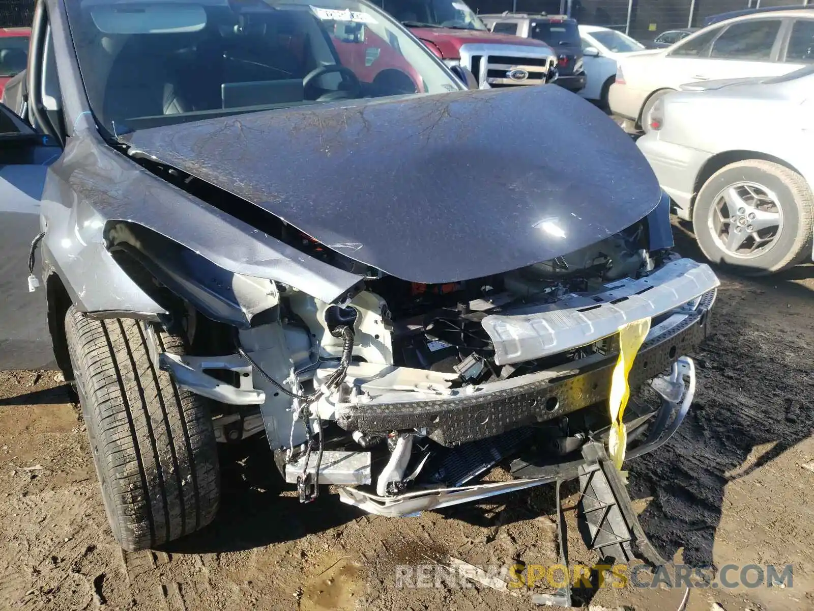 9 Photograph of a damaged car 5YJYGDEE2LF048468 TESLA MODEL Y 2020