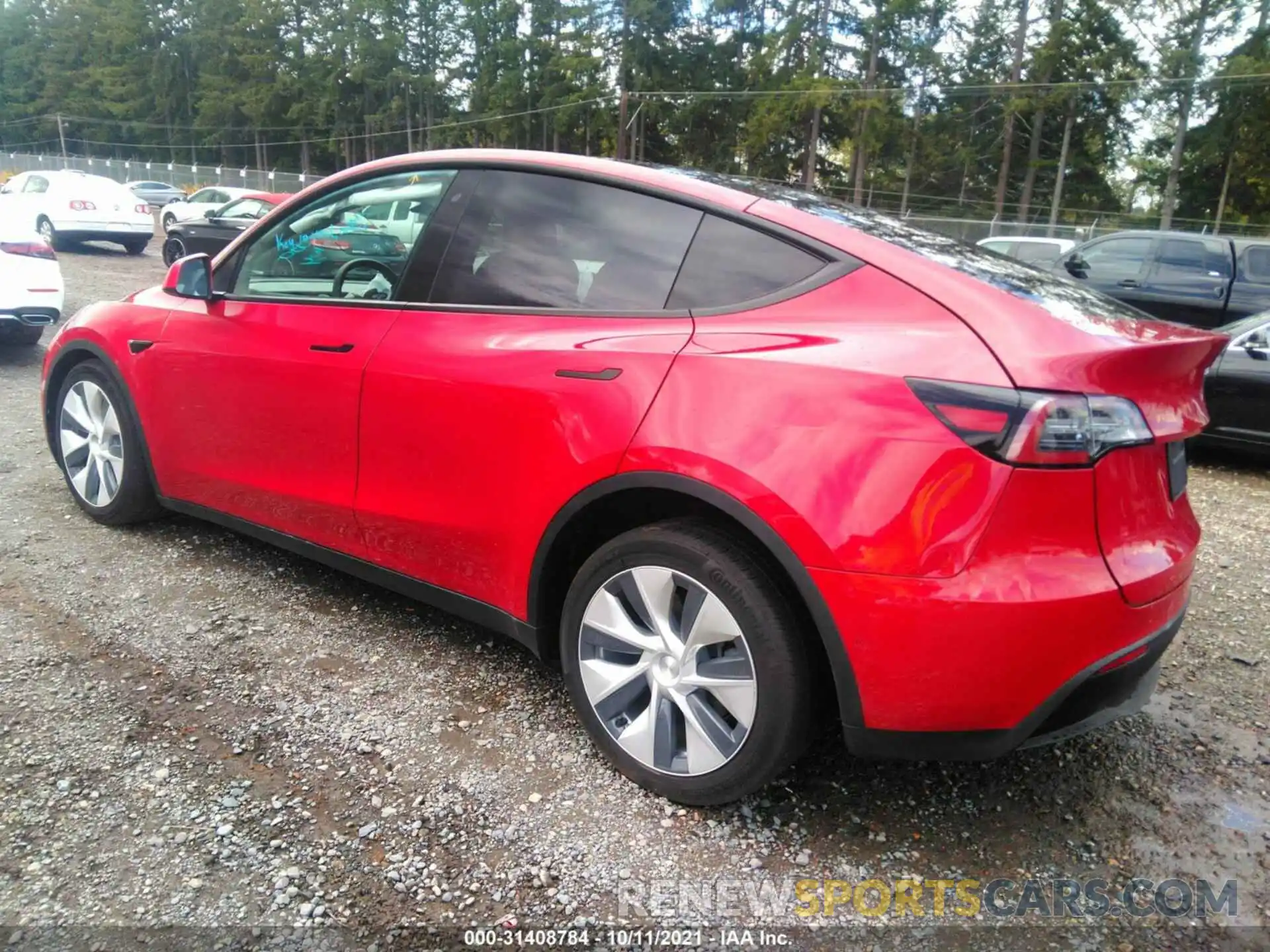 3 Photograph of a damaged car 5YJYGDEE3LF009274 TESLA MODEL Y 2020