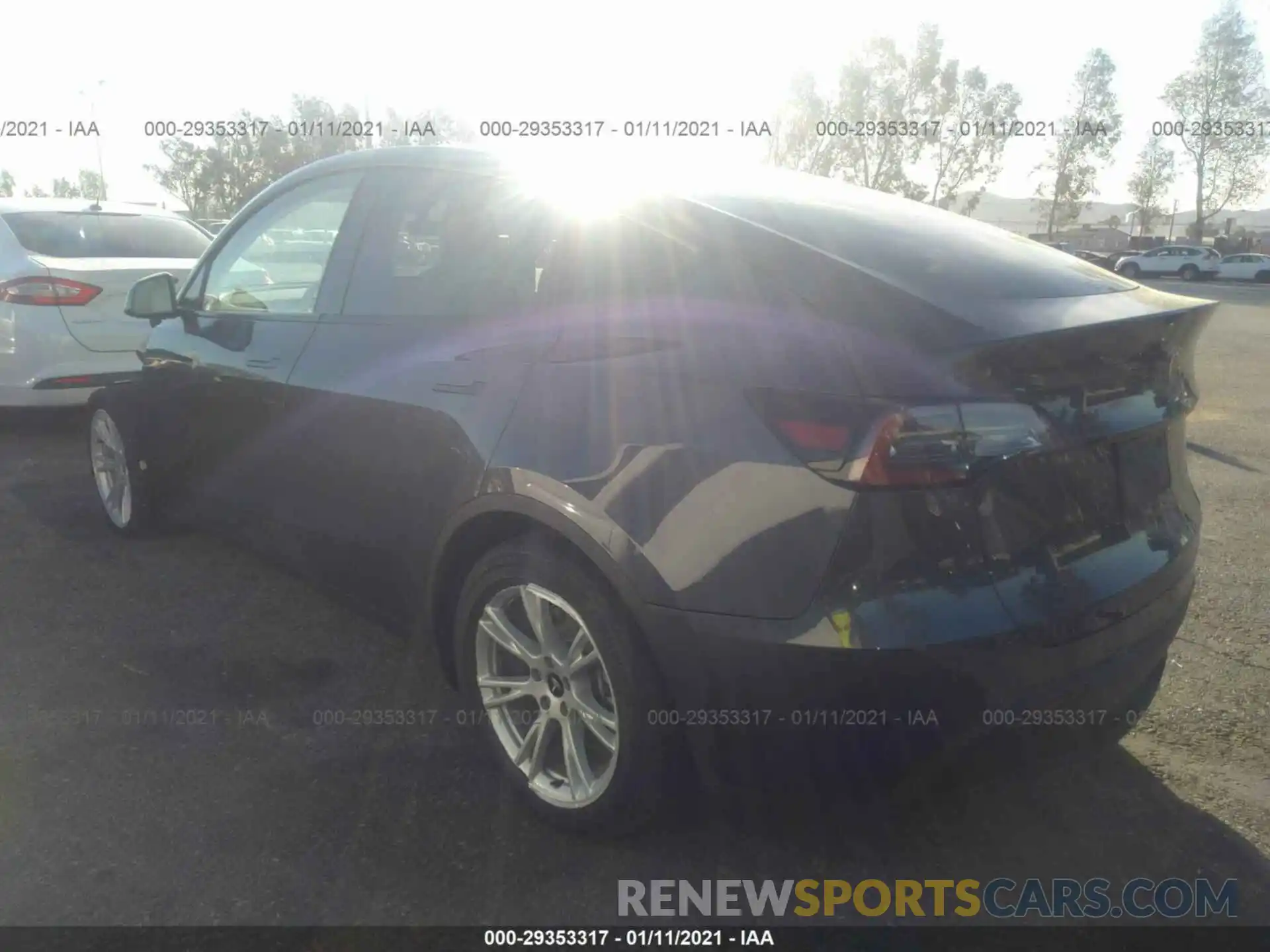 3 Photograph of a damaged car 5YJYGDEE3LF022977 TESLA MODEL Y 2020