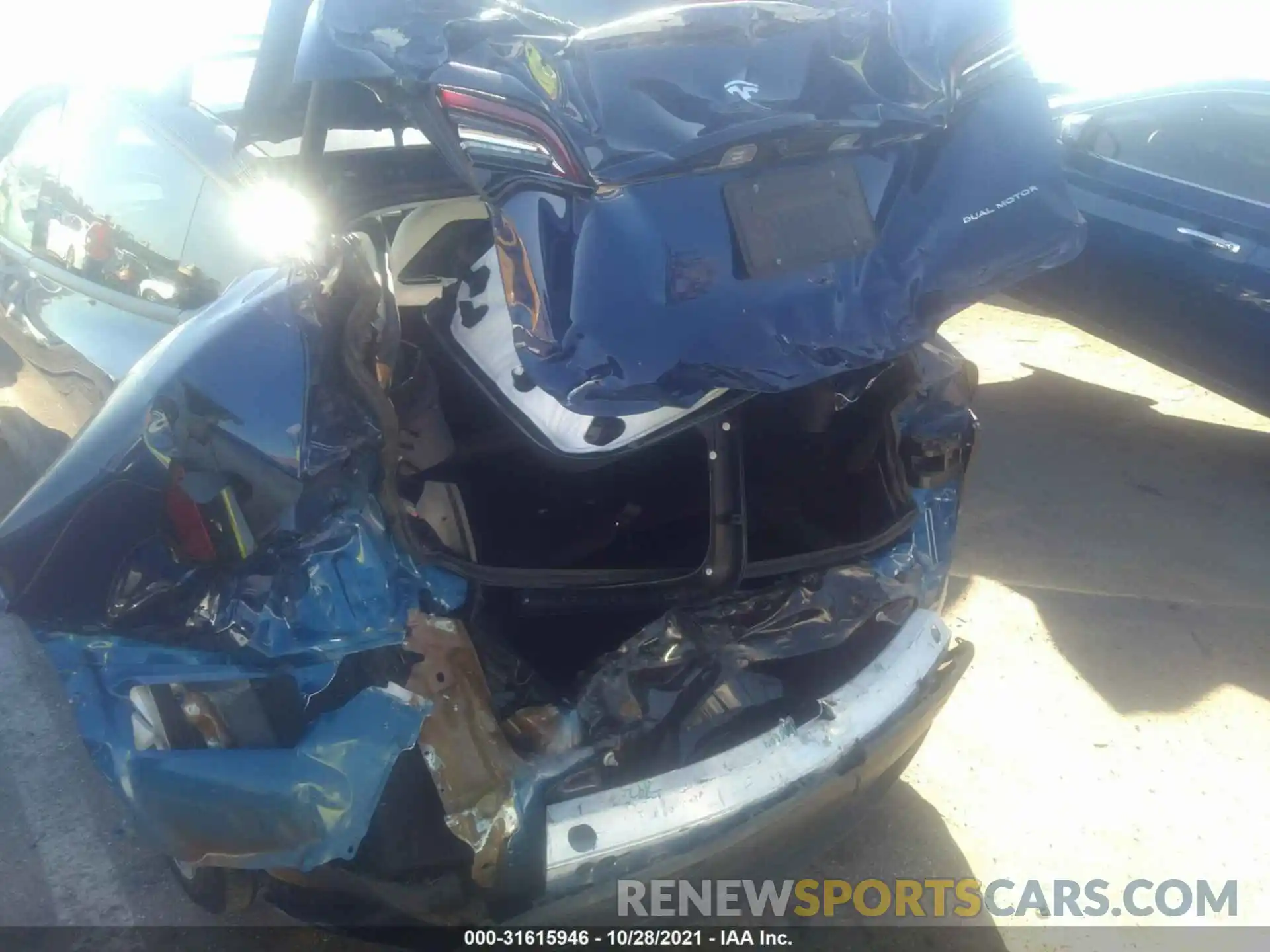 6 Photograph of a damaged car 5YJYGDEE3LF023367 TESLA MODEL Y 2020