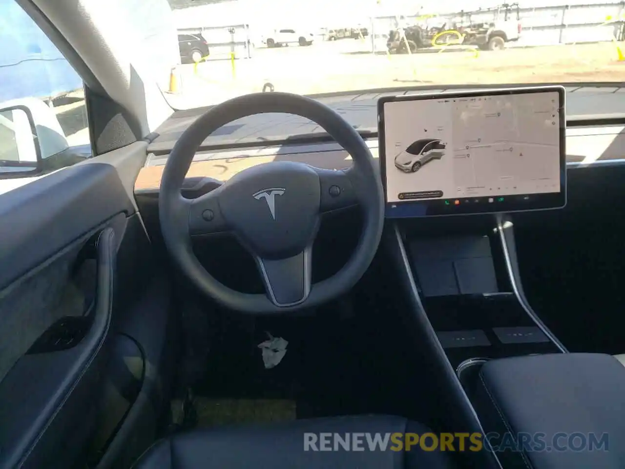 9 Photograph of a damaged car 5YJYGDEE3LF026477 TESLA MODEL Y 2020