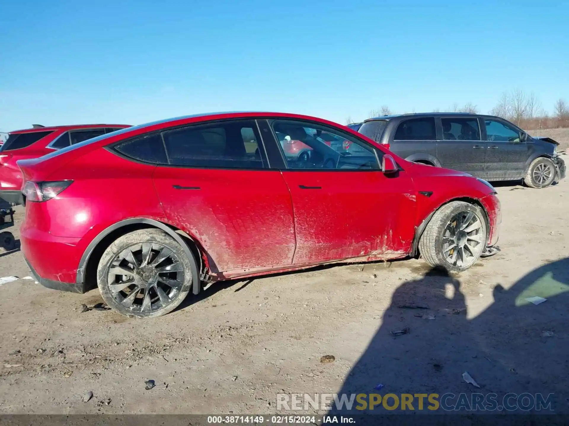 13 Photograph of a damaged car 5YJYGDEE3LF029458 TESLA MODEL Y 2020