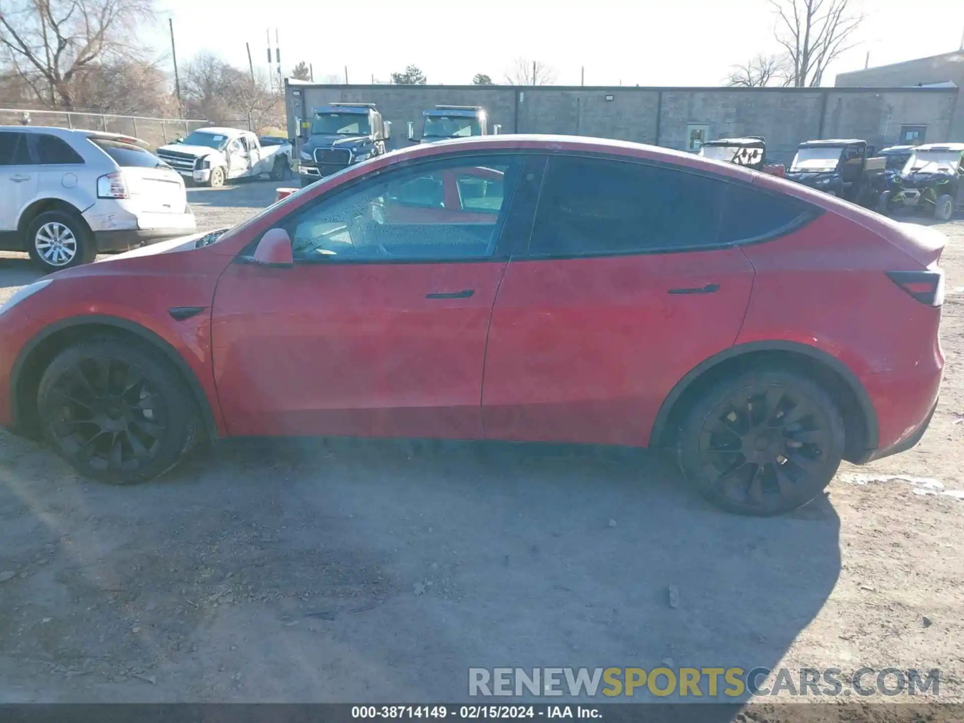 14 Photograph of a damaged car 5YJYGDEE3LF029458 TESLA MODEL Y 2020