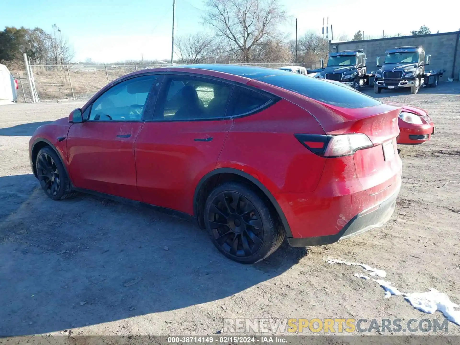 3 Фотография поврежденного автомобиля 5YJYGDEE3LF029458 TESLA MODEL Y 2020