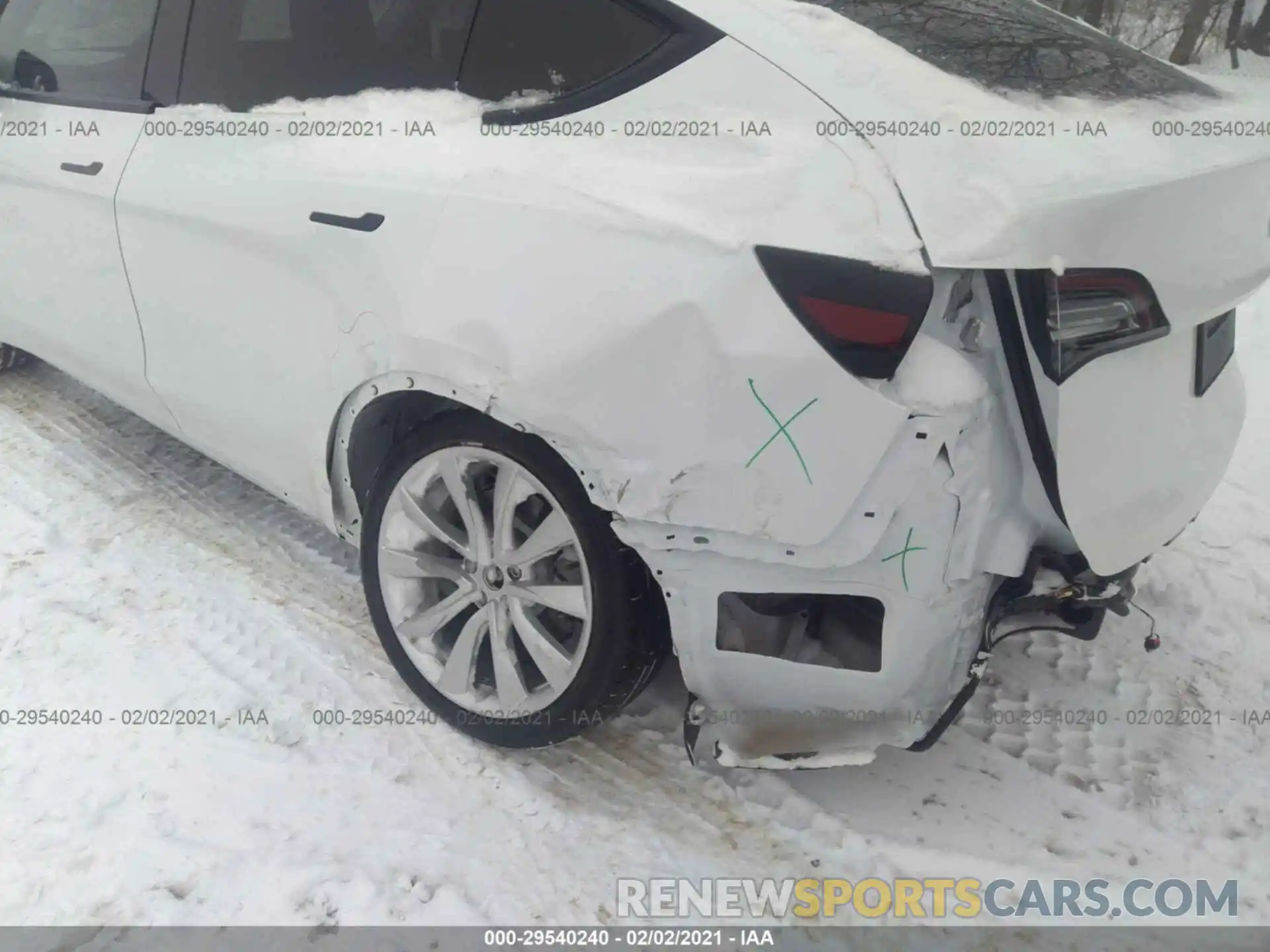 6 Photograph of a damaged car 5YJYGDEE3LF029816 TESLA MODEL Y 2020