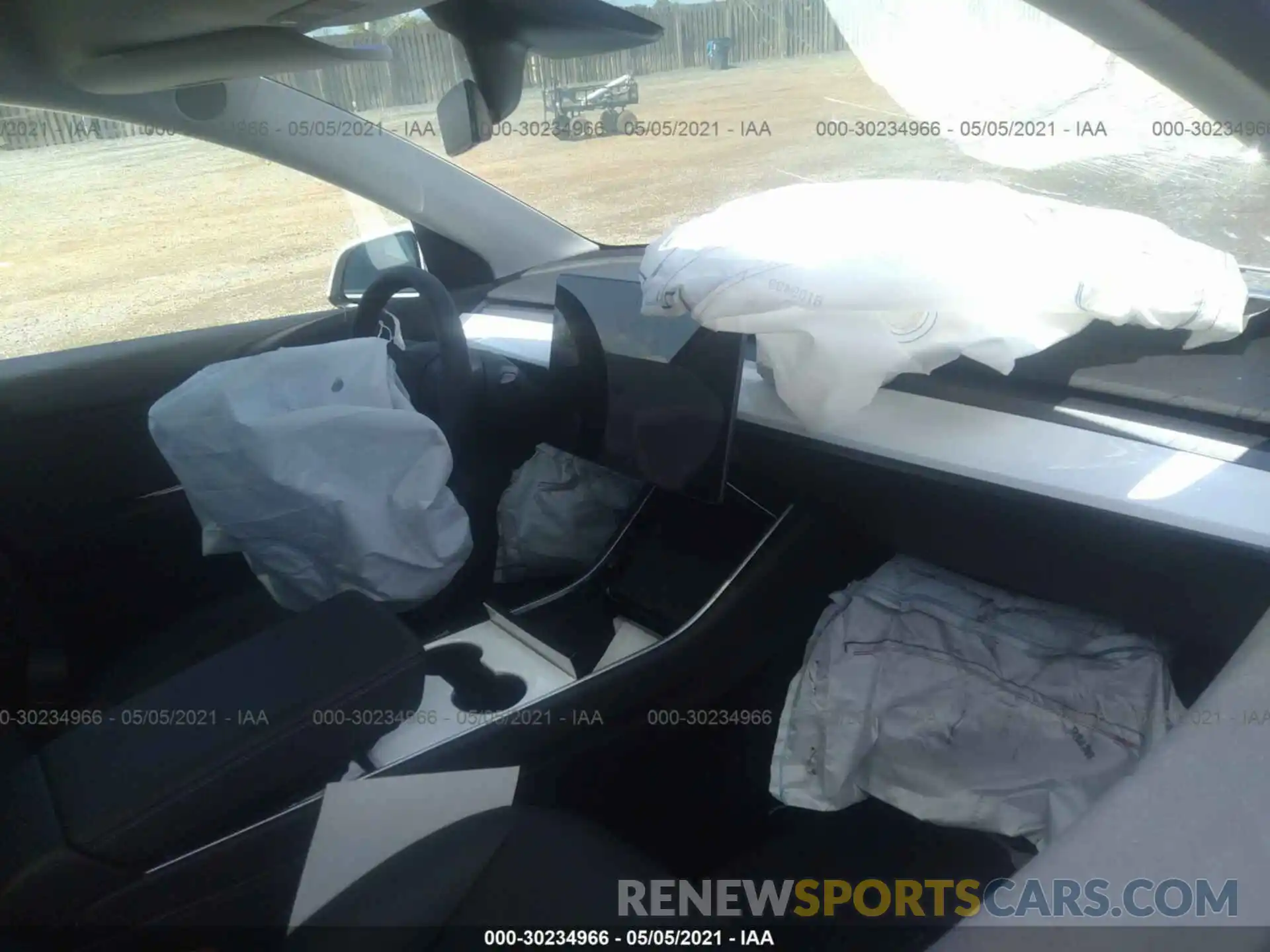 5 Photograph of a damaged car 5YJYGDEE3LF032201 TESLA MODEL Y 2020