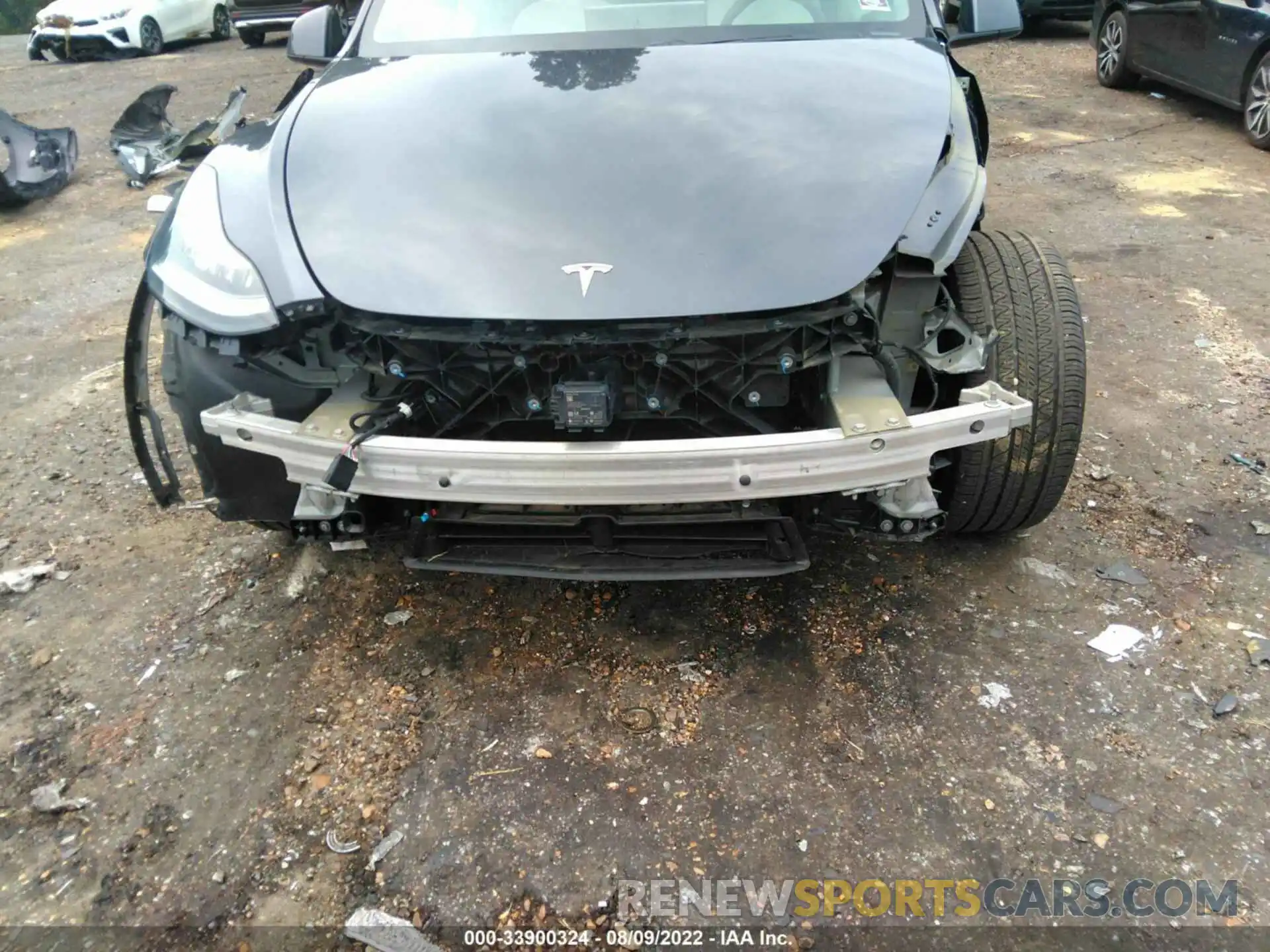 6 Photograph of a damaged car 5YJYGDEE3LF032425 TESLA MODEL Y 2020