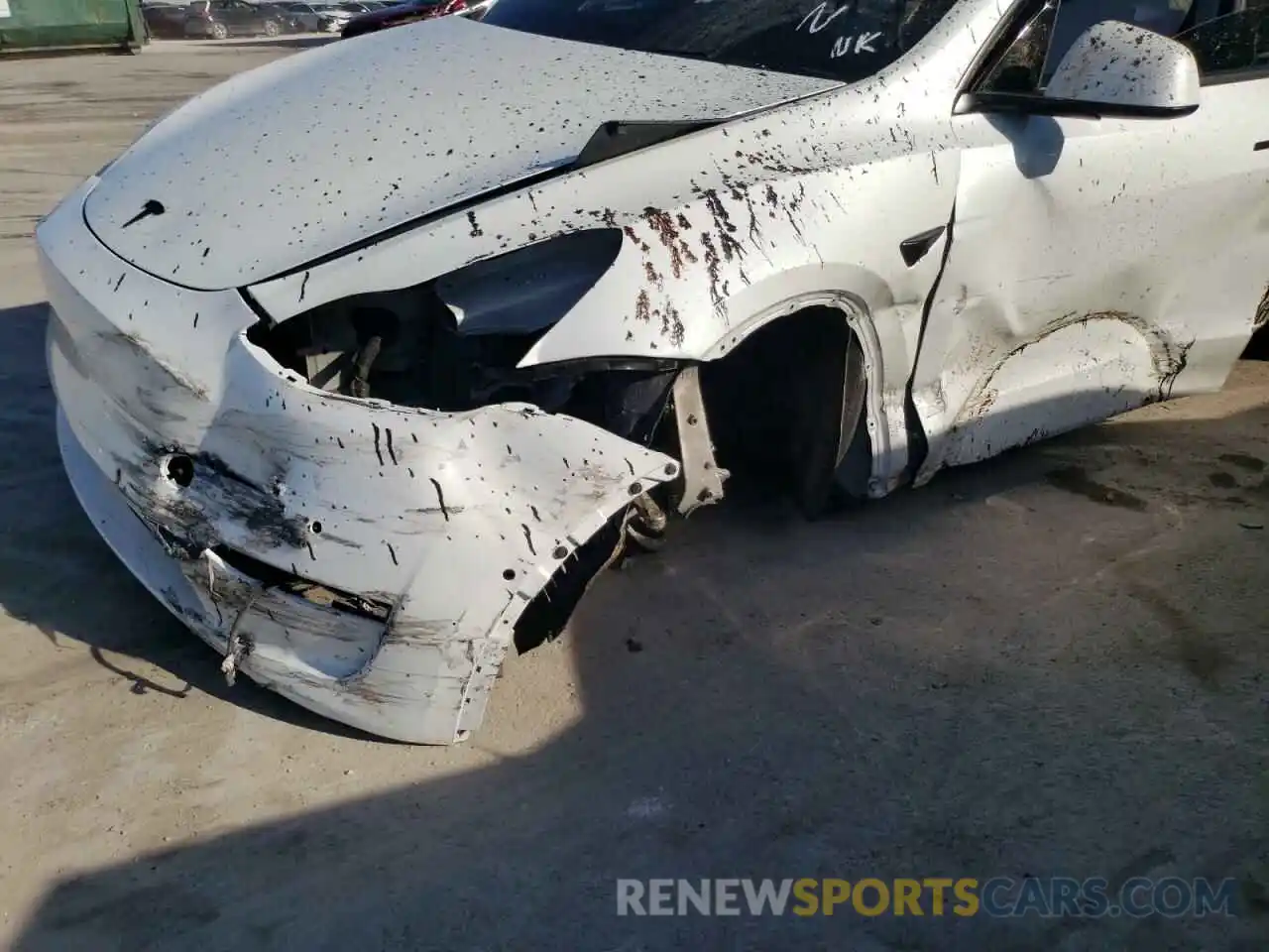 9 Photograph of a damaged car 5YJYGDEE3LF034238 TESLA MODEL Y 2020