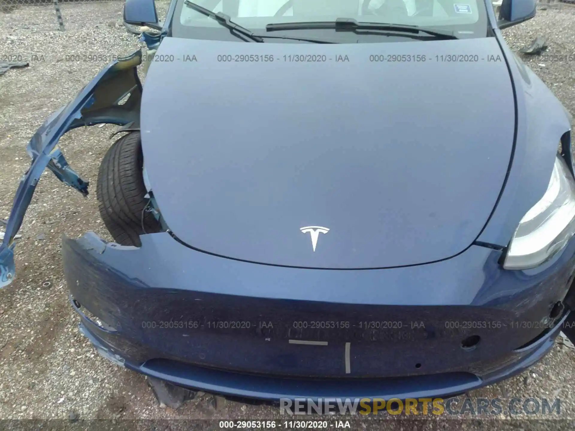 10 Фотография поврежденного автомобиля 5YJYGDEE3LF037589 TESLA MODEL Y 2020