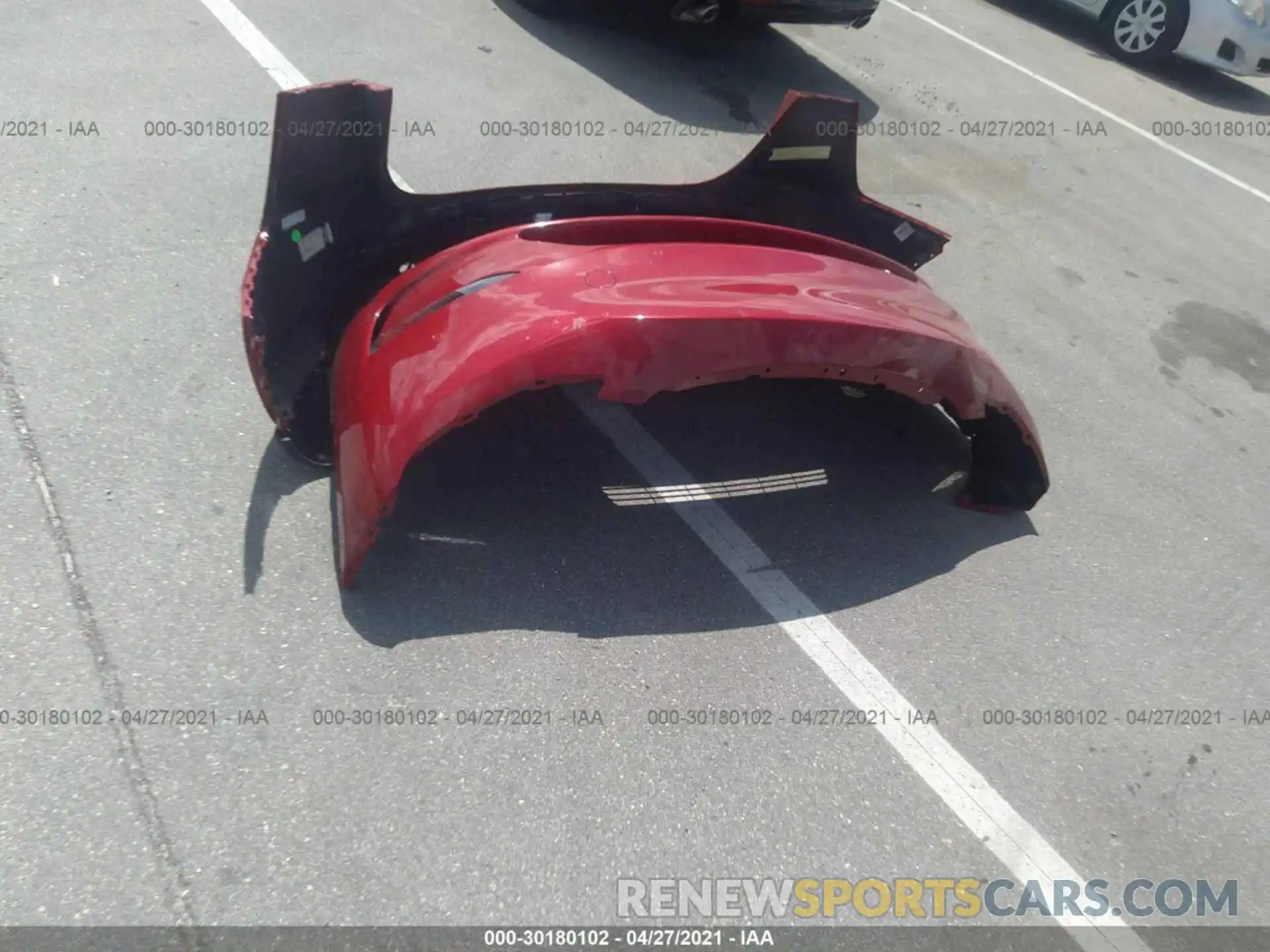 12 Photograph of a damaged car 5YJYGDEE3LF040413 TESLA MODEL Y 2020