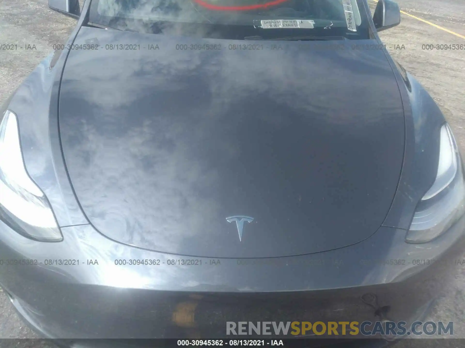 10 Photograph of a damaged car 5YJYGDEE3LF043912 TESLA MODEL Y 2020