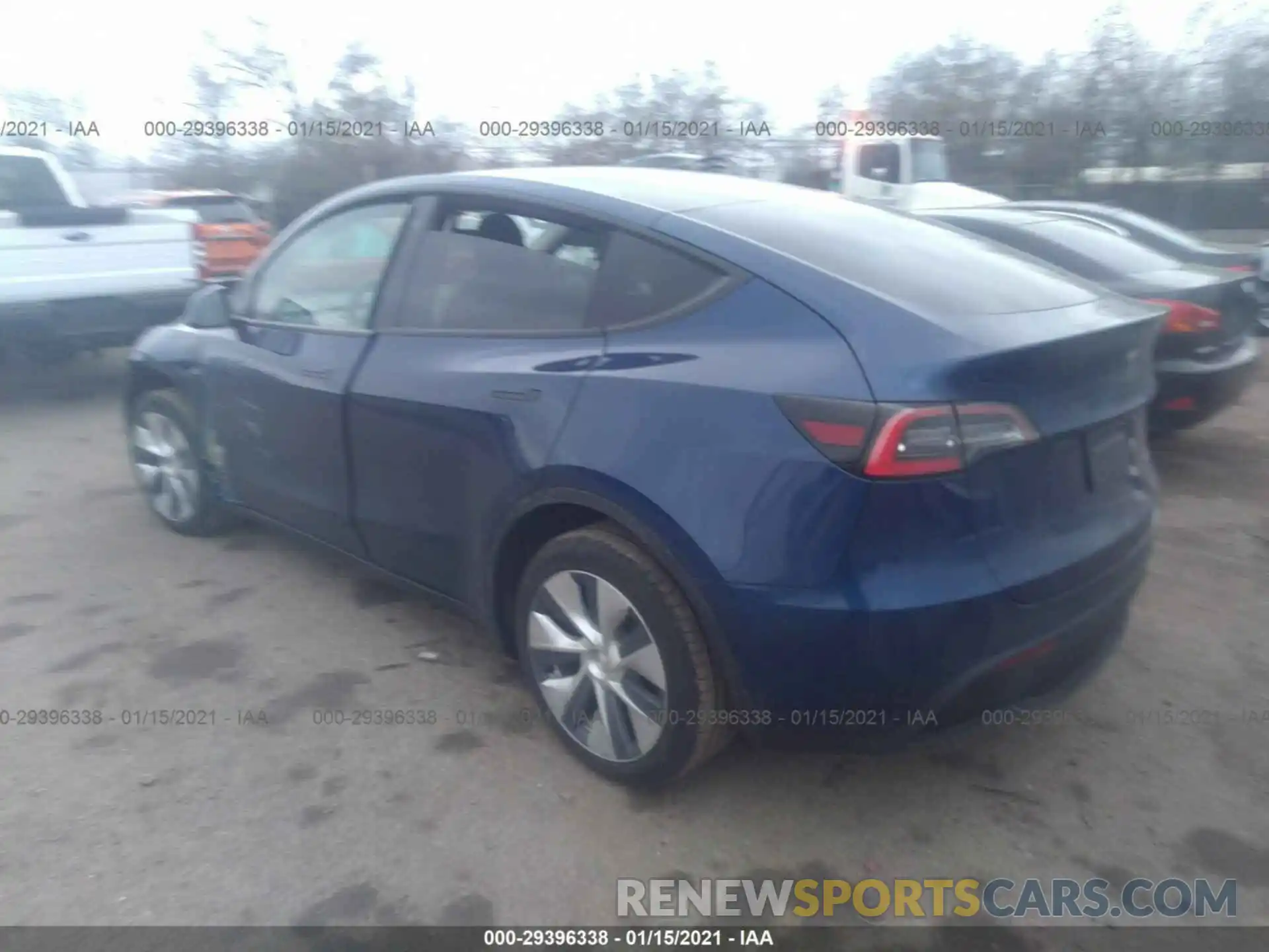 3 Photograph of a damaged car 5YJYGDEE3LF047572 TESLA MODEL Y 2020