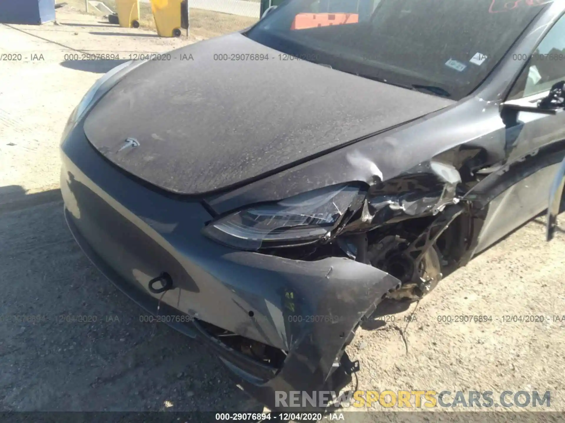 6 Photograph of a damaged car 5YJYGDEE3LF059205 TESLA MODEL Y 2020